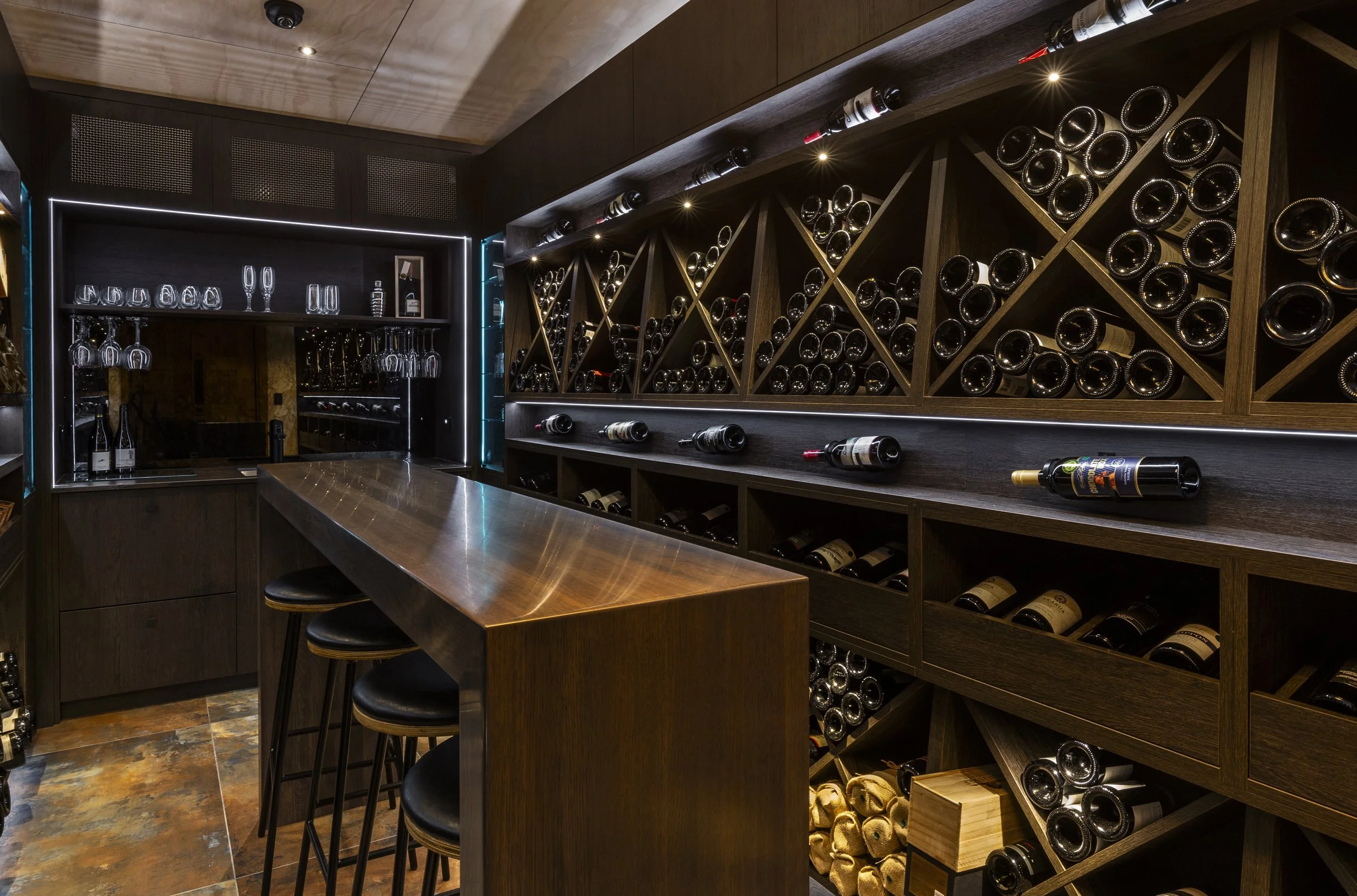 Photo inspiration: Gallery Detail: Bespoke Wine Cellar