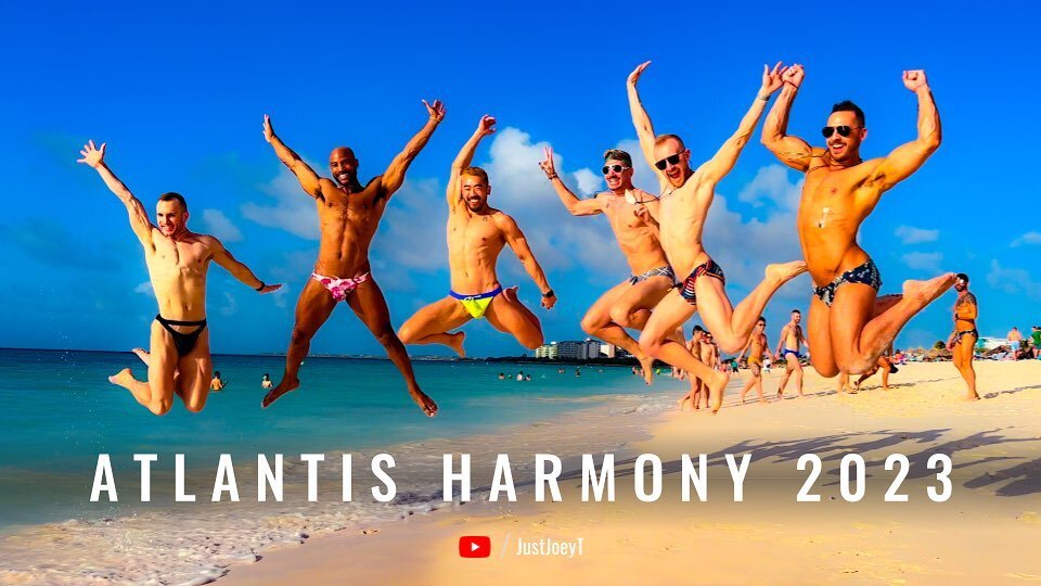 [Link in bio] The Atlantis Harmony 2023 #gay #cruise Aftermovie is out! YouTube.com/JustJoeyT

📸 Director of photography @rettles 
👩🏻&zwj;🏭 Assistant @instalammy 

#gaycruise #gaycruises #atlantisevents #atlantiscruise #thewayweplay