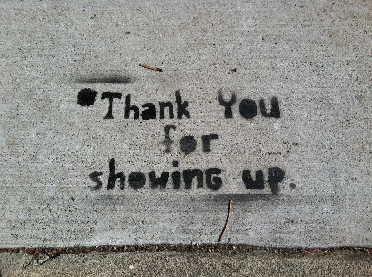 The Art of Showing Up 