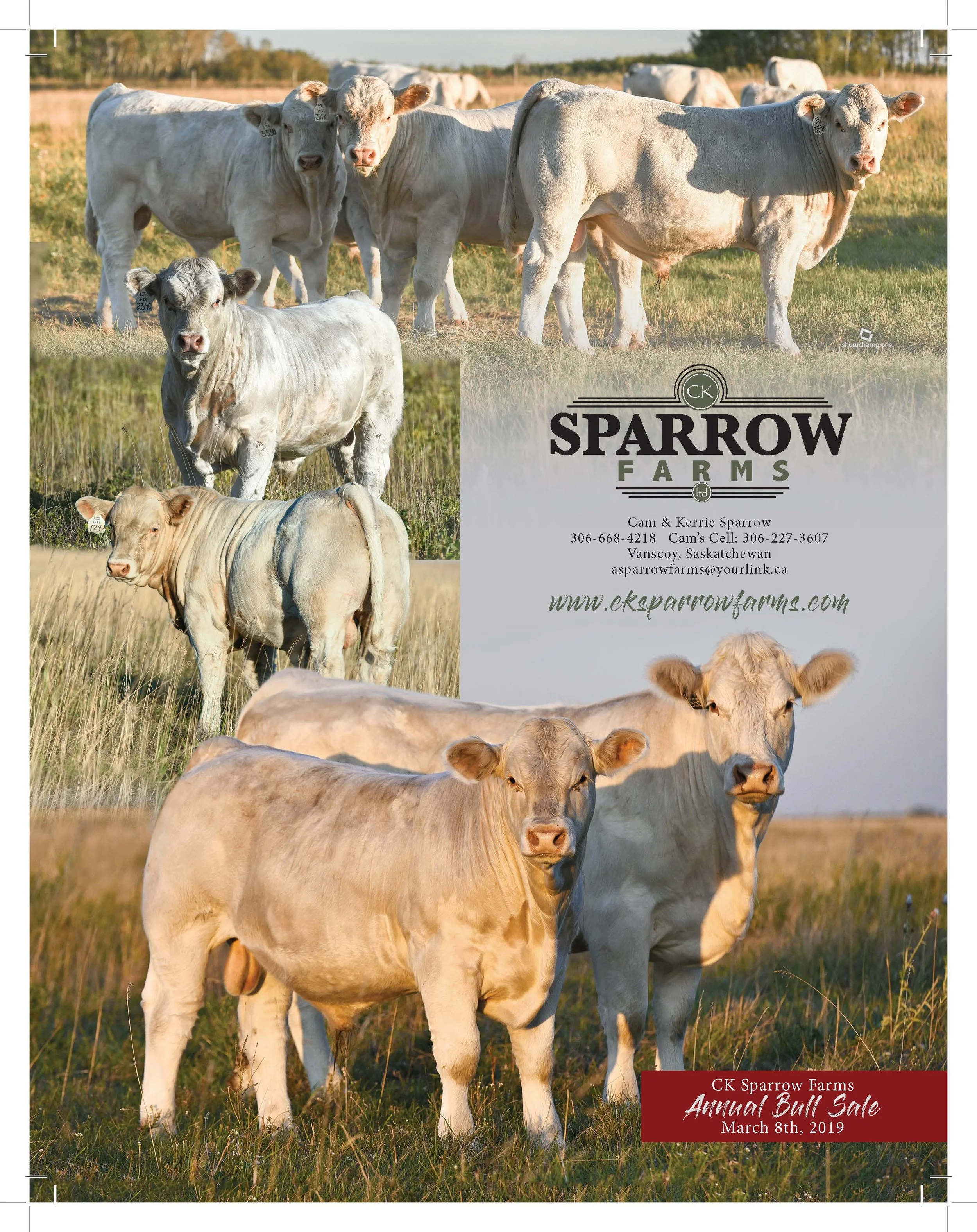 CK Sparrow Farms Magazine Advertisement