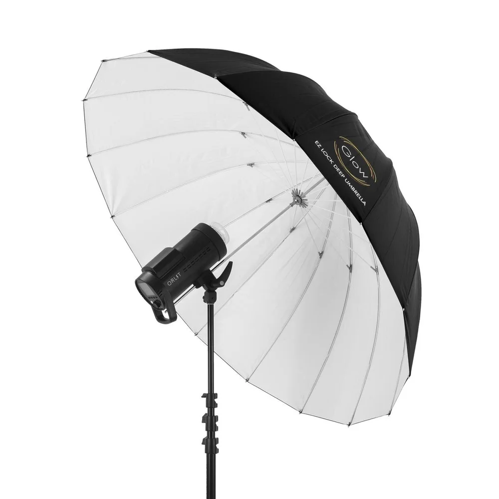 Panneau Noir Translucide Pour Parapluie Glow Easy Lock - Modèle 41, Avec Système De Diffusion - Neuf