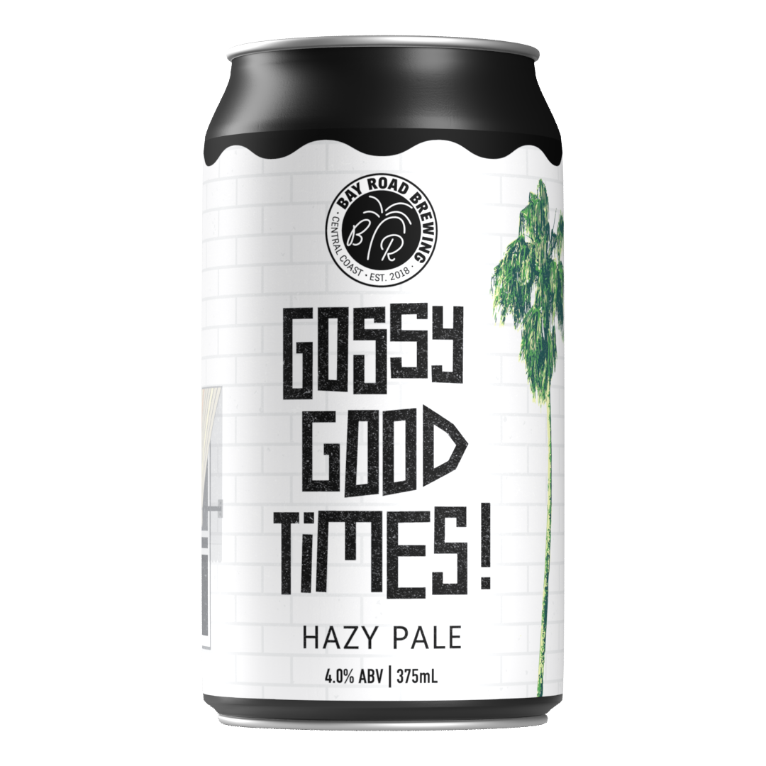 Gossy Good Times - Hazy Pale - 4.0% ABV 375ml Cans