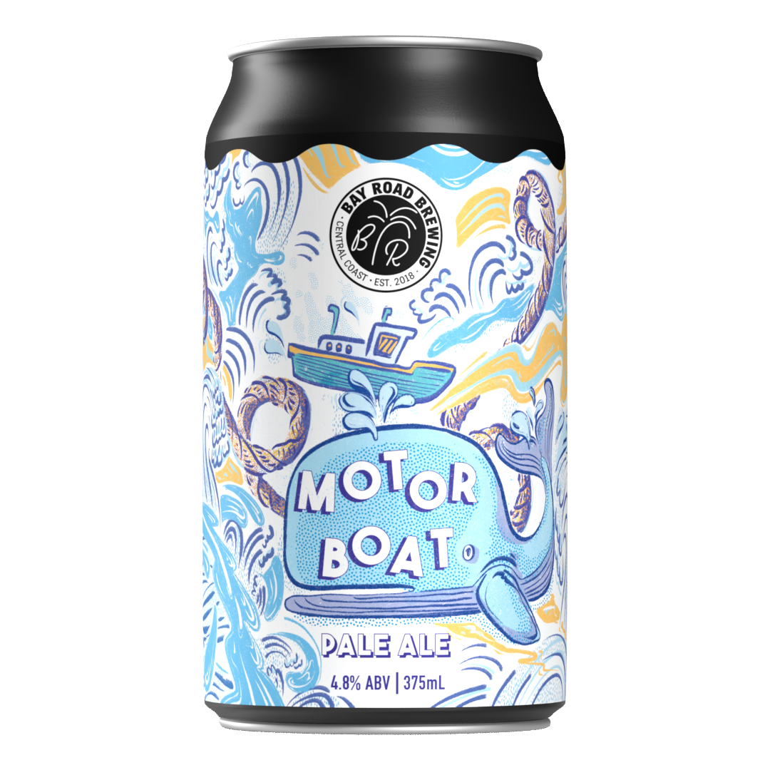 Motor Boat - Pale Ale - 4.8% 375ml cans