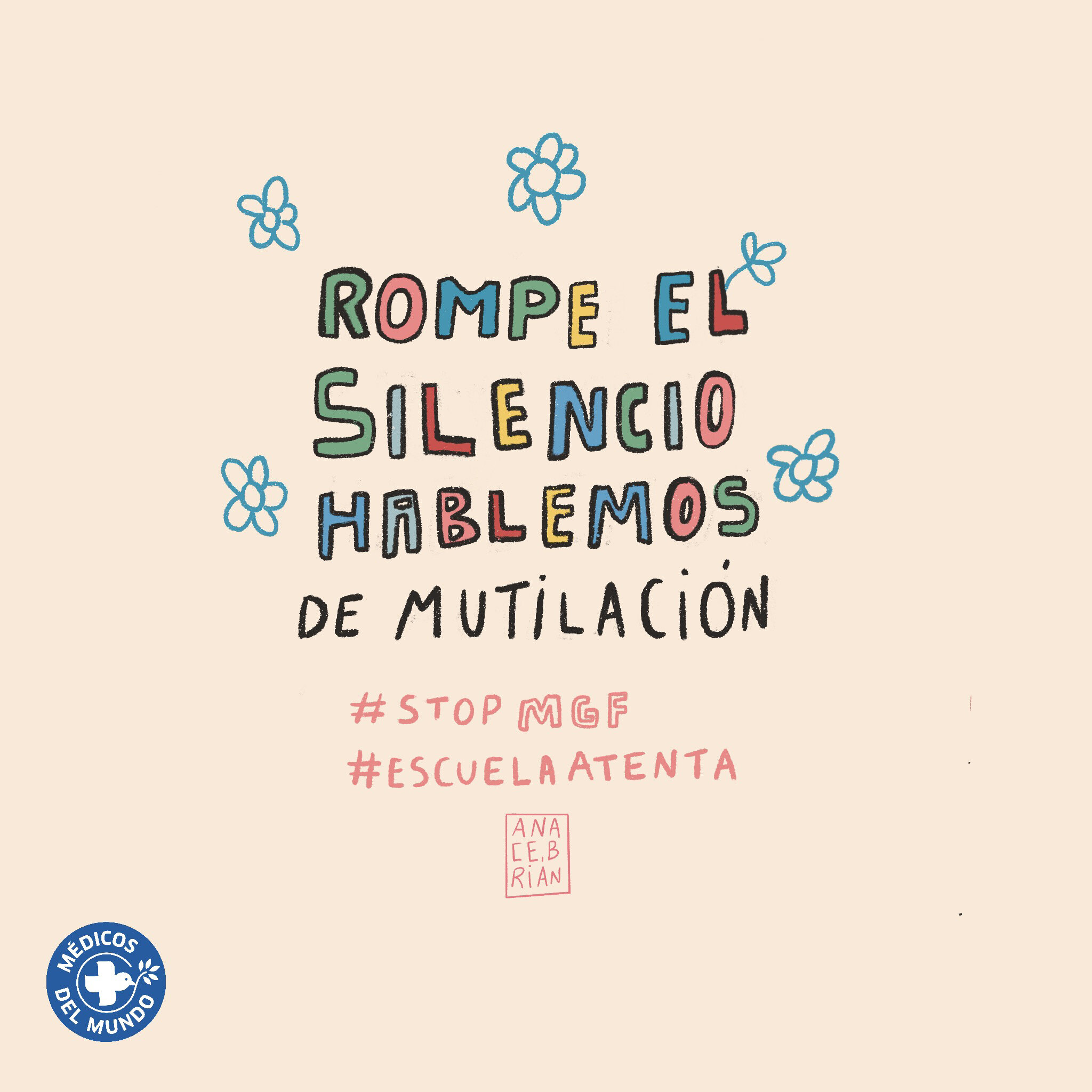 Rompe el silencio. Hablemos de Mutilación.