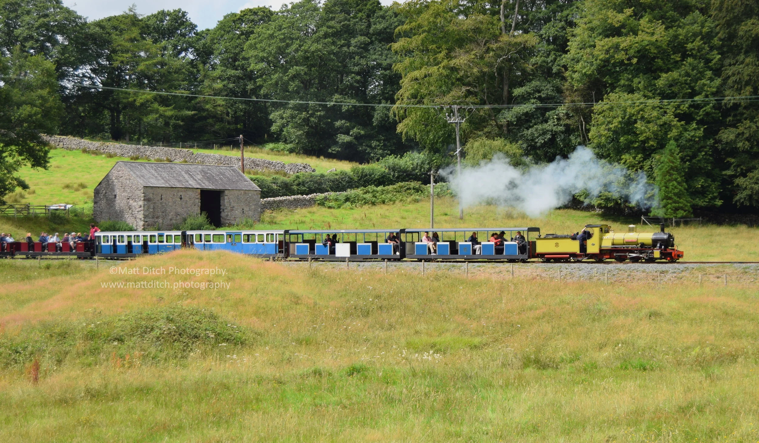  Northern Rock powers up Hollin How bank. 