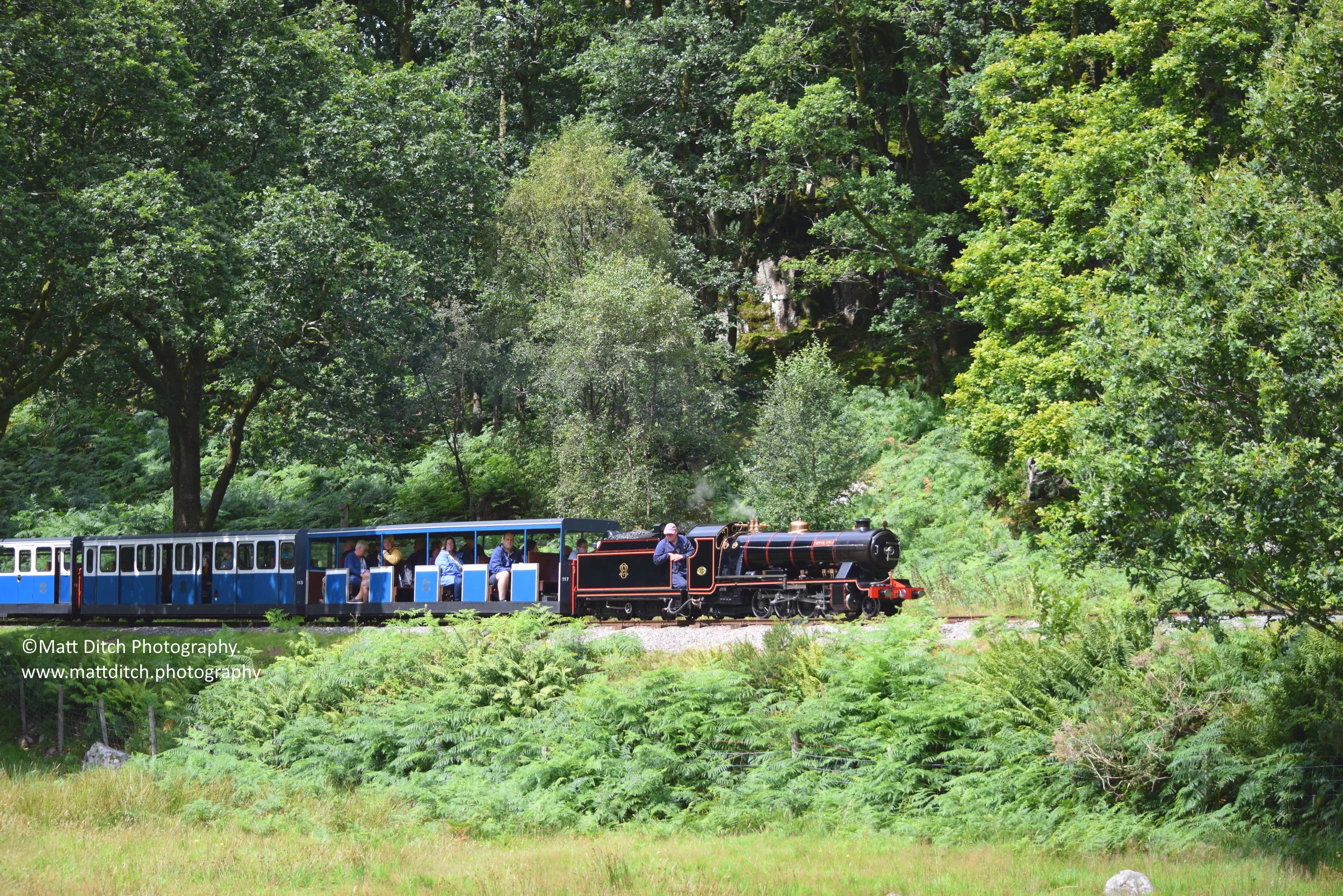  River Esk shortly after passing Rock point. 