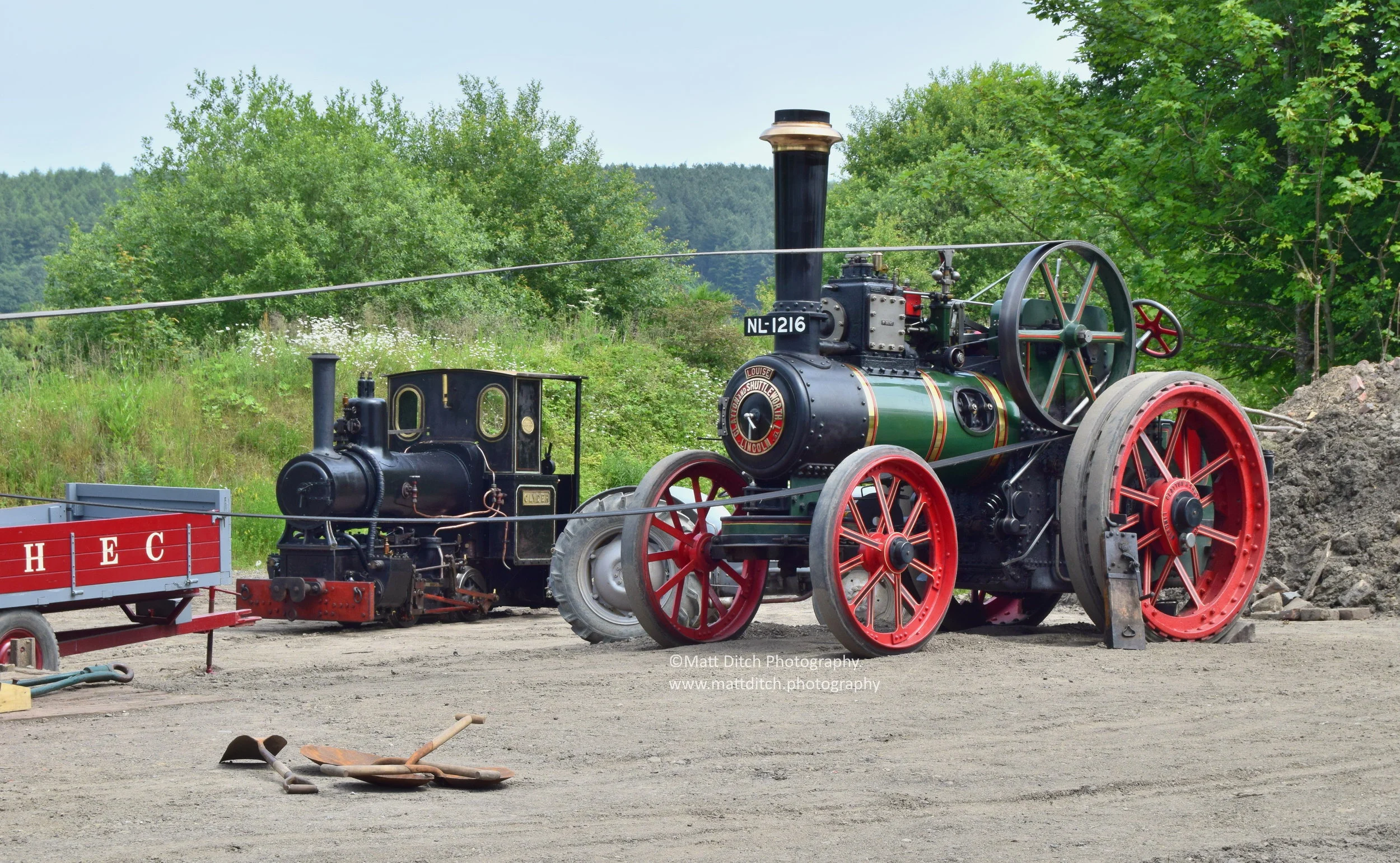  Road and rail steam engines 