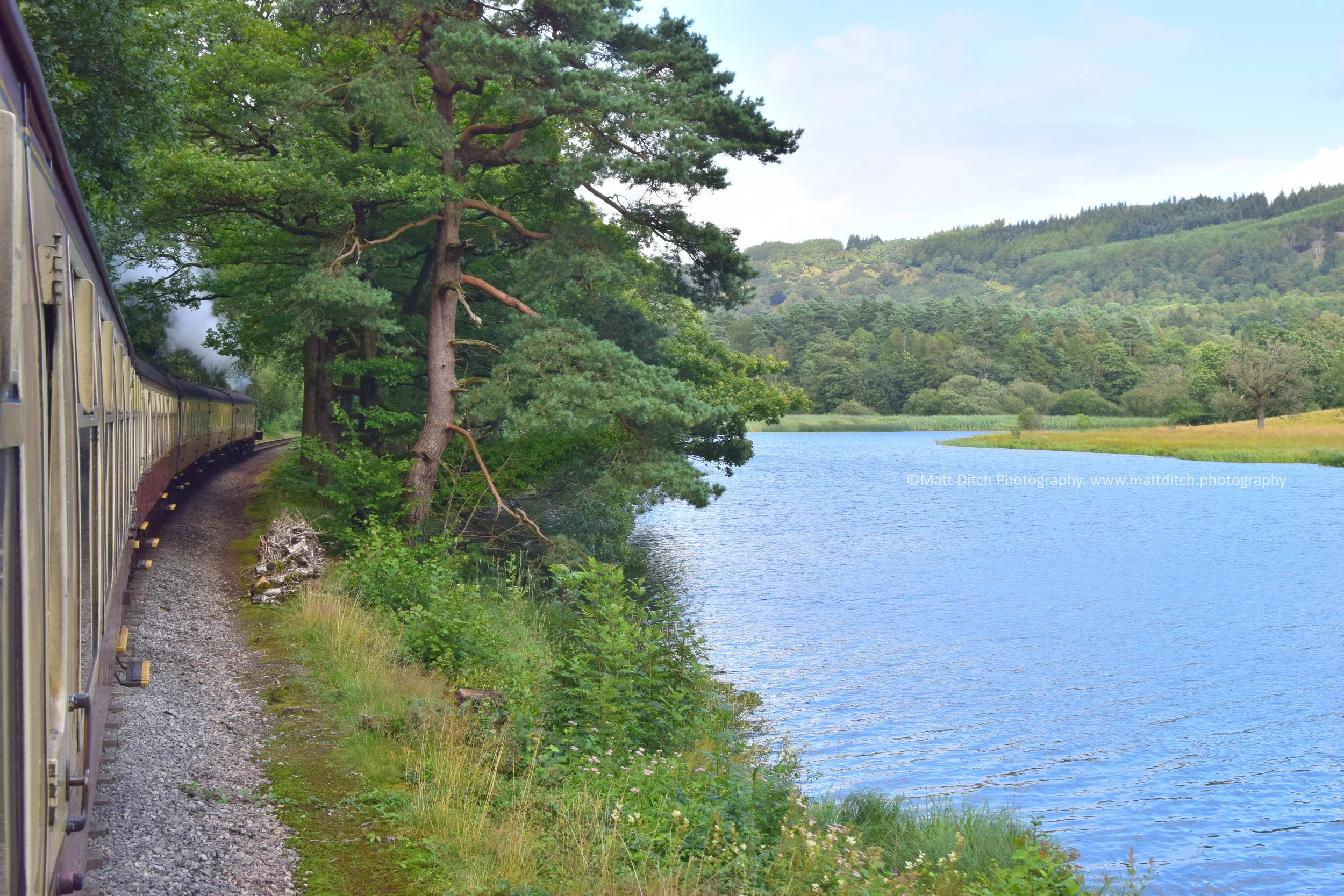  On approach to Lakeside. 