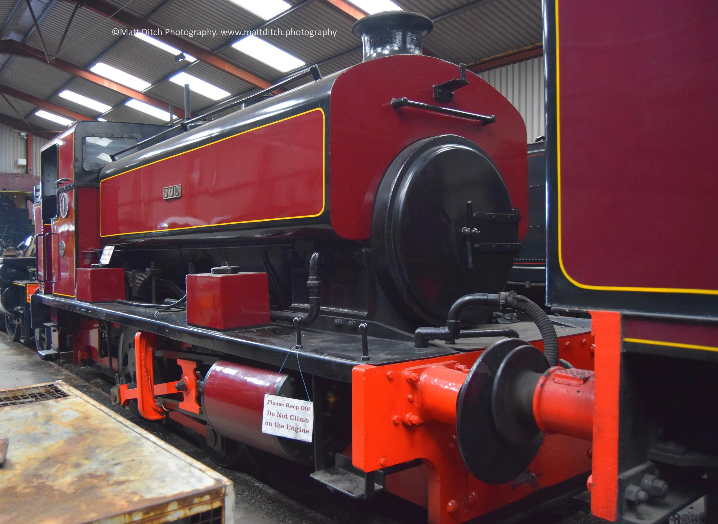  Andrew Barclay 0-4-0ST “David” 