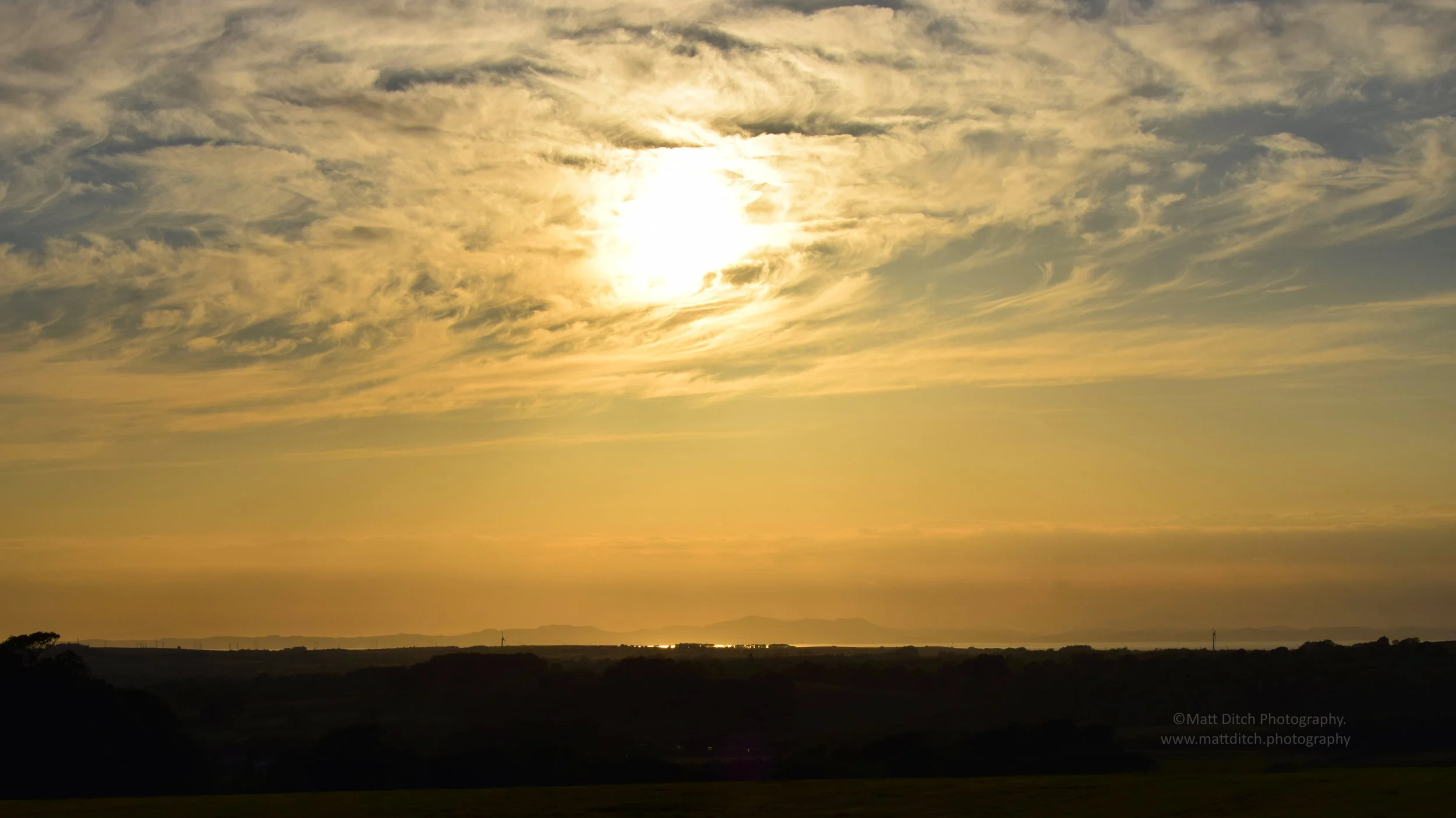  Looking out across the Solway firth towards Scotland 