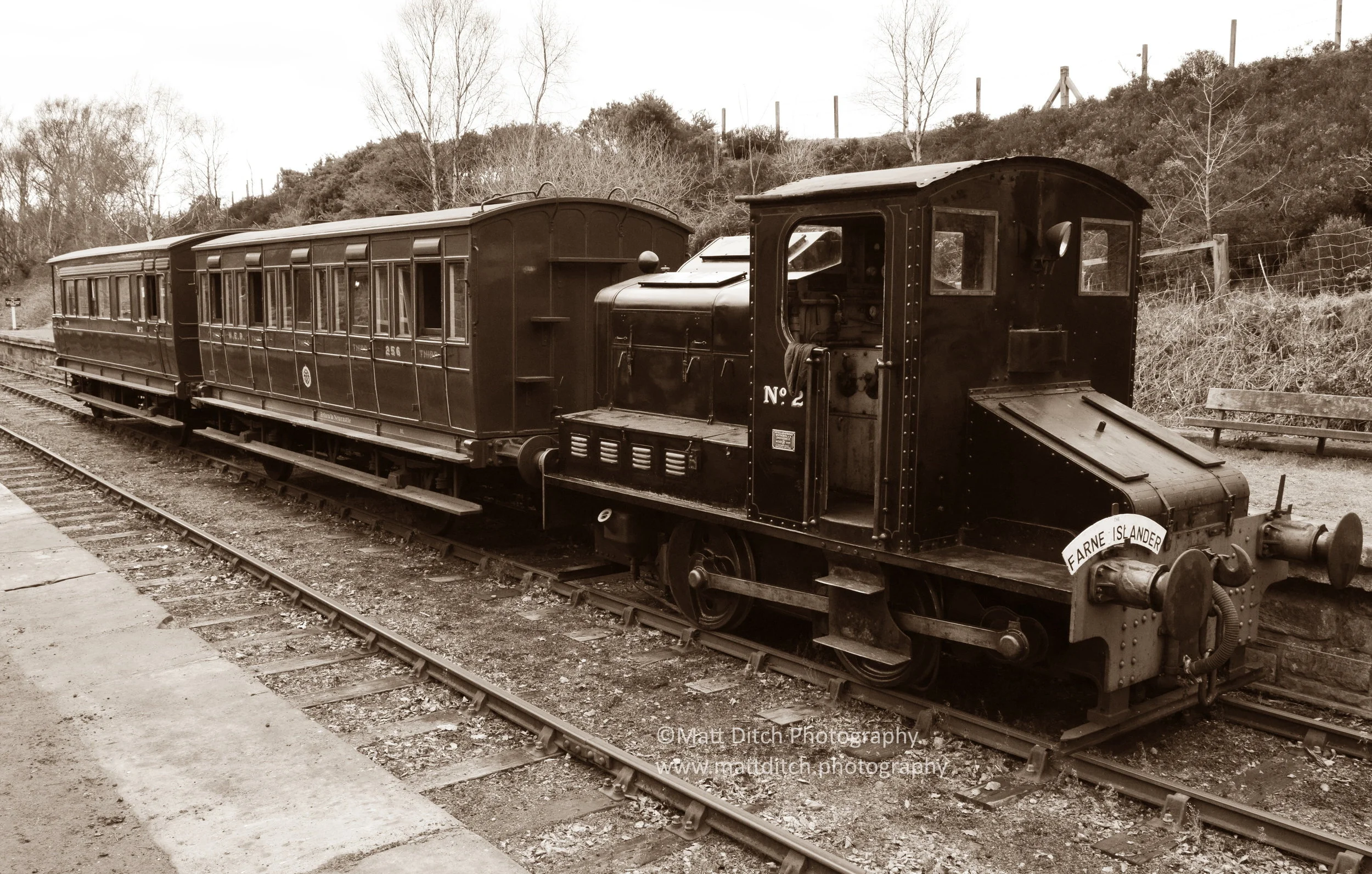  At rest at Andrews House station. 