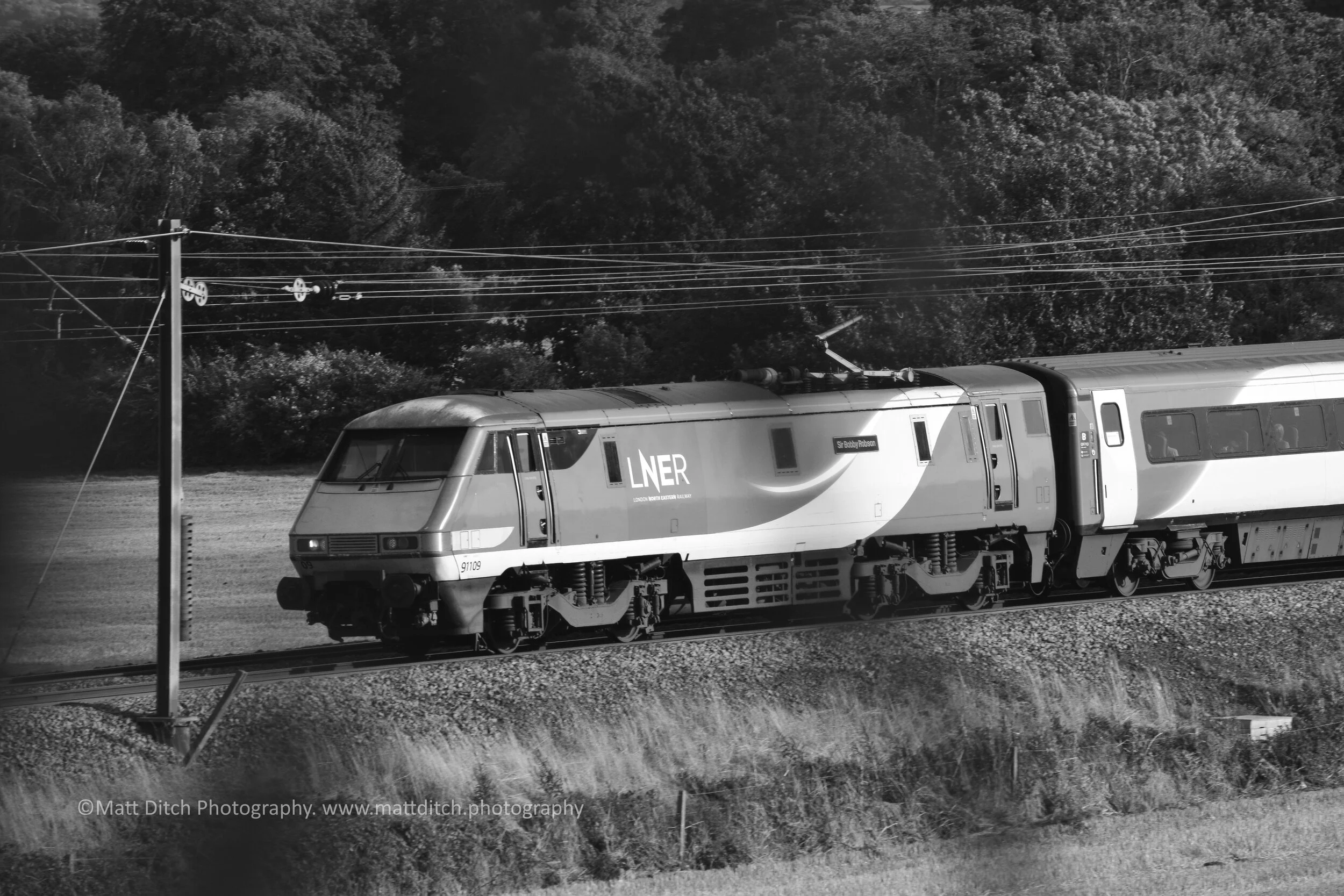  Class 91 91109 “Sir Bobby Robson” 