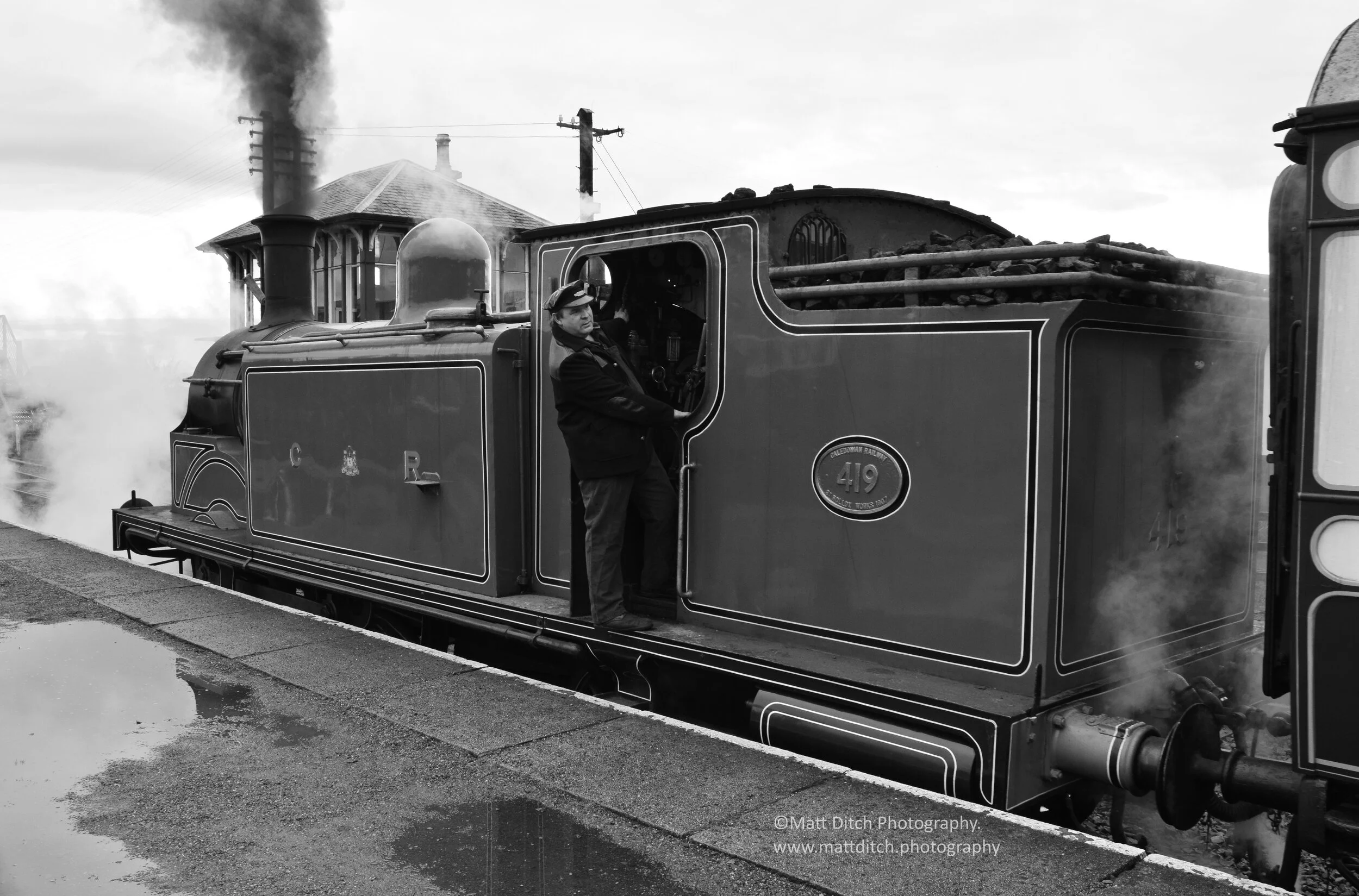  waiting for the off.  