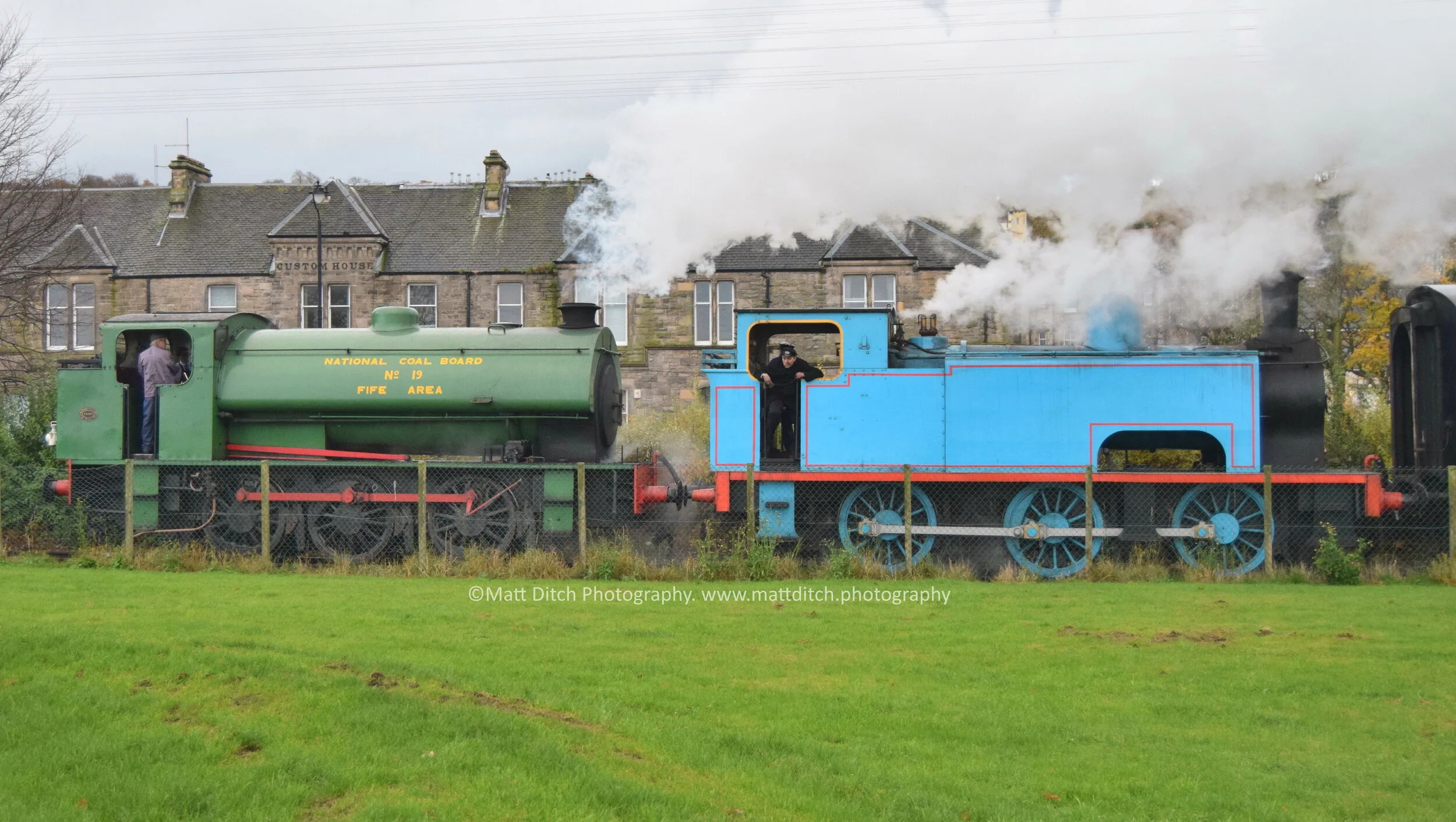  A short while later the pair were seen again in better conditions on there return to Bo’ness.  