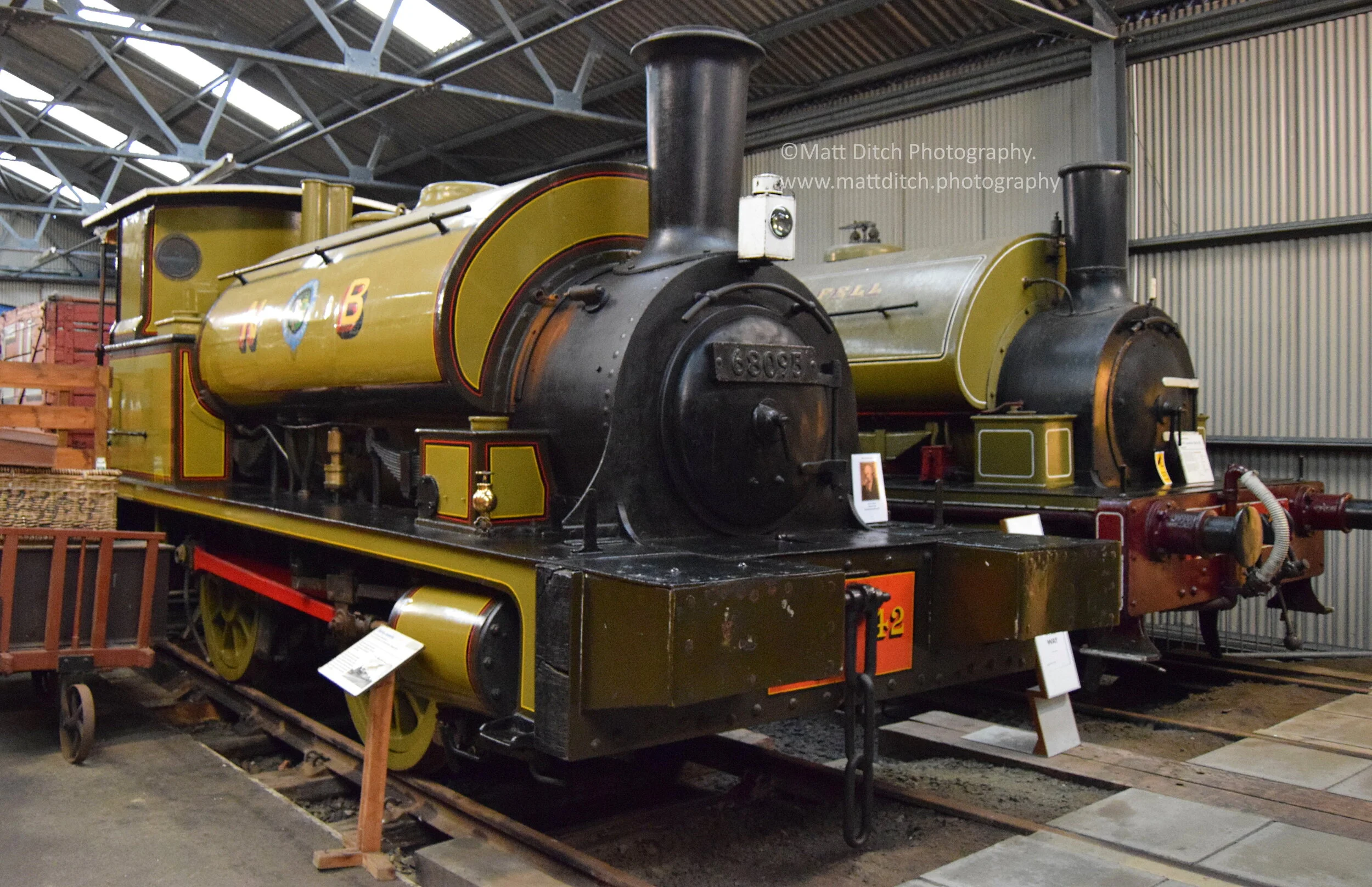  0-4-0ST North British Railway G class No.42 (LNER Y9 ) (BR No.68095) and 0-4-0ST William Baird &amp; Co.“Kelton Fell” (NCB No.13) 