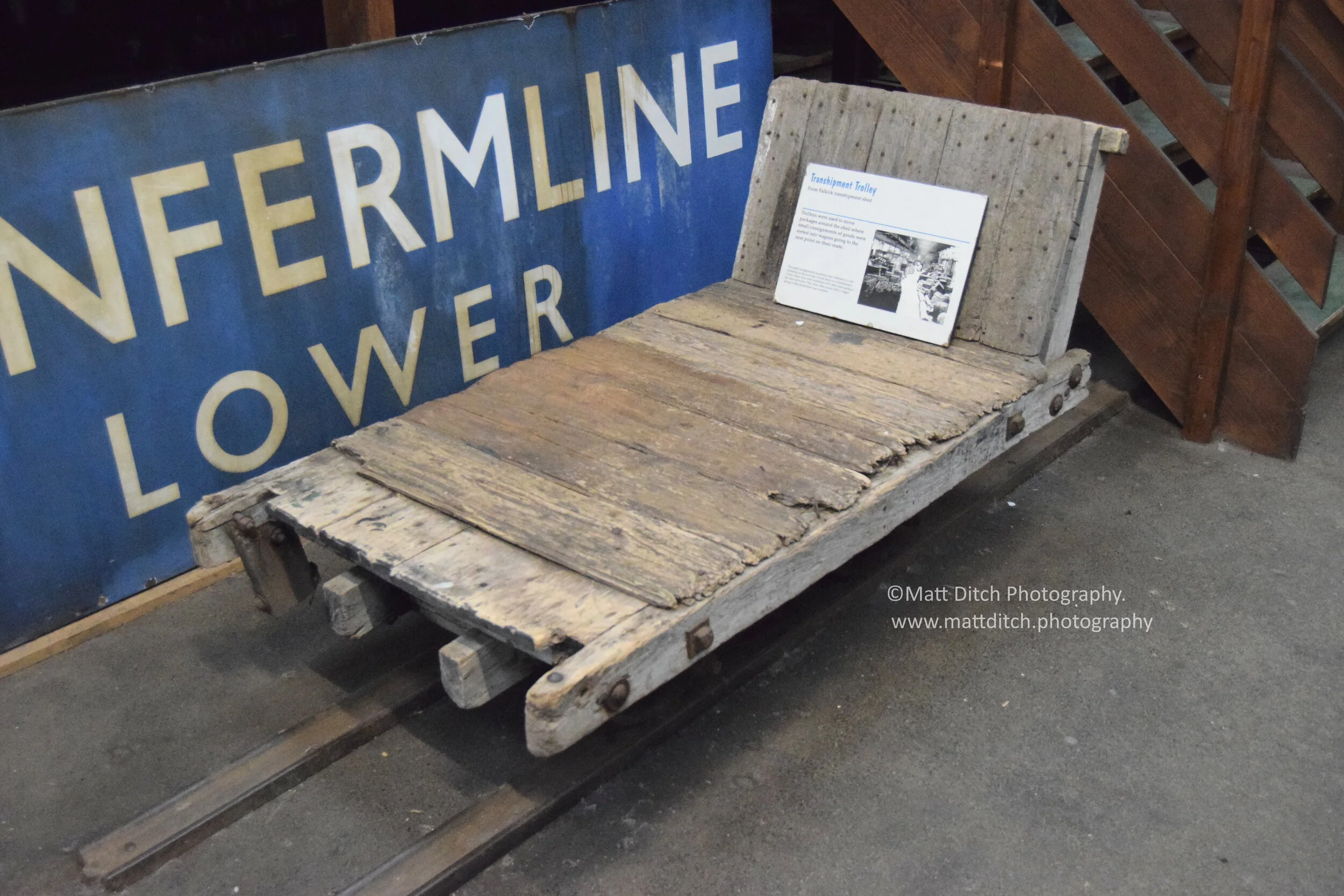  Transhipment Trolley from Falkirk transhipment shed 