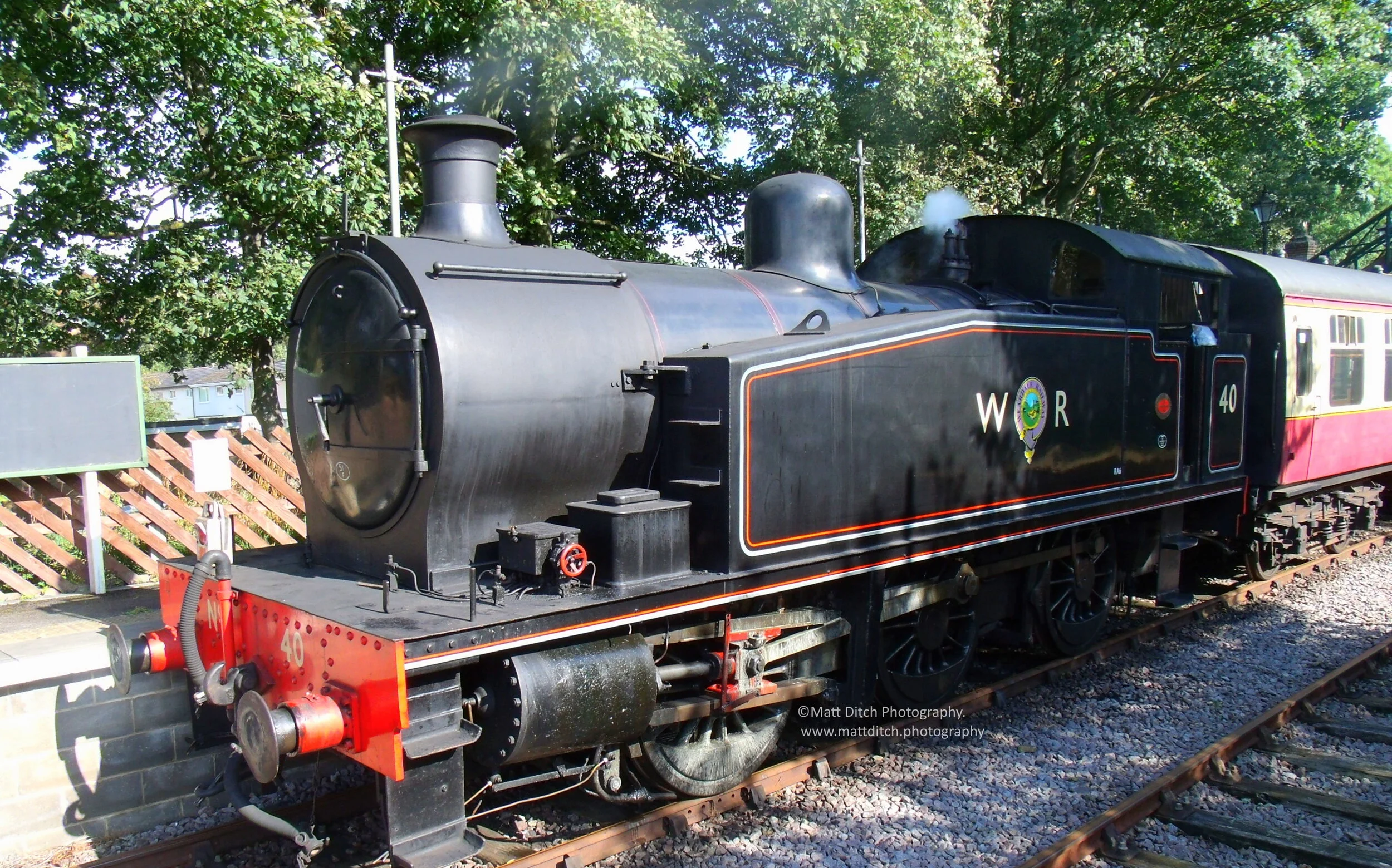 RSH No.40 at Stanhope.