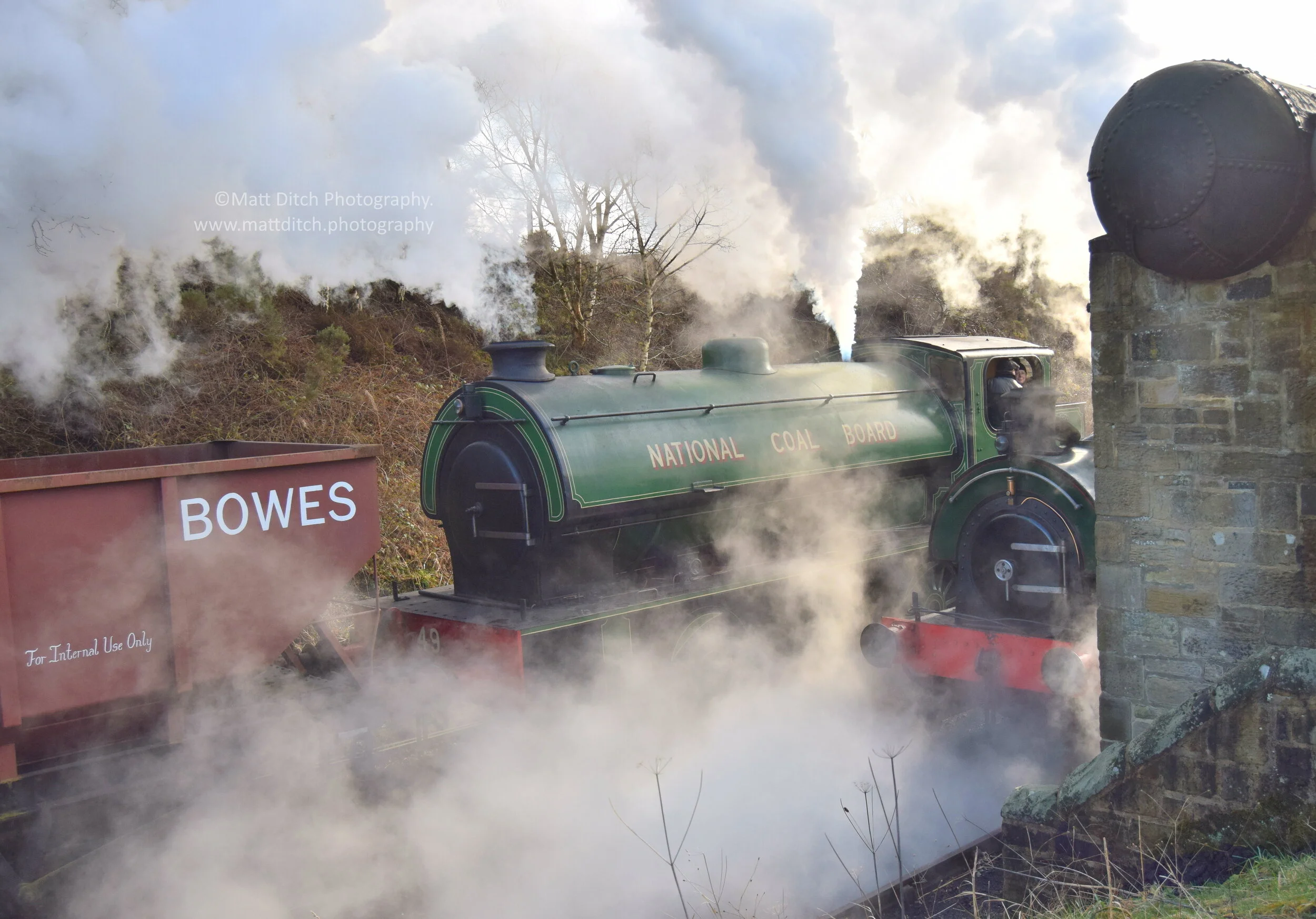 ..And passing Sir Cecil. Which, was hiding behind the water tower