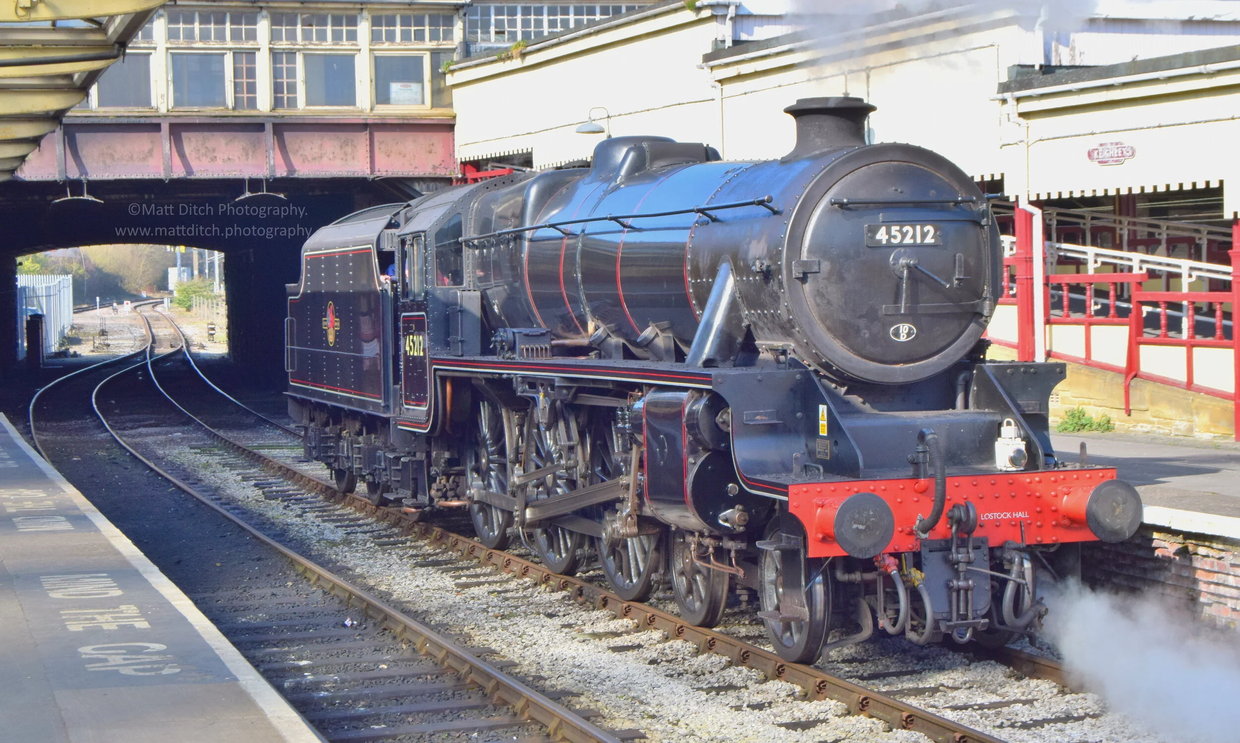 45212 passing through Keighley