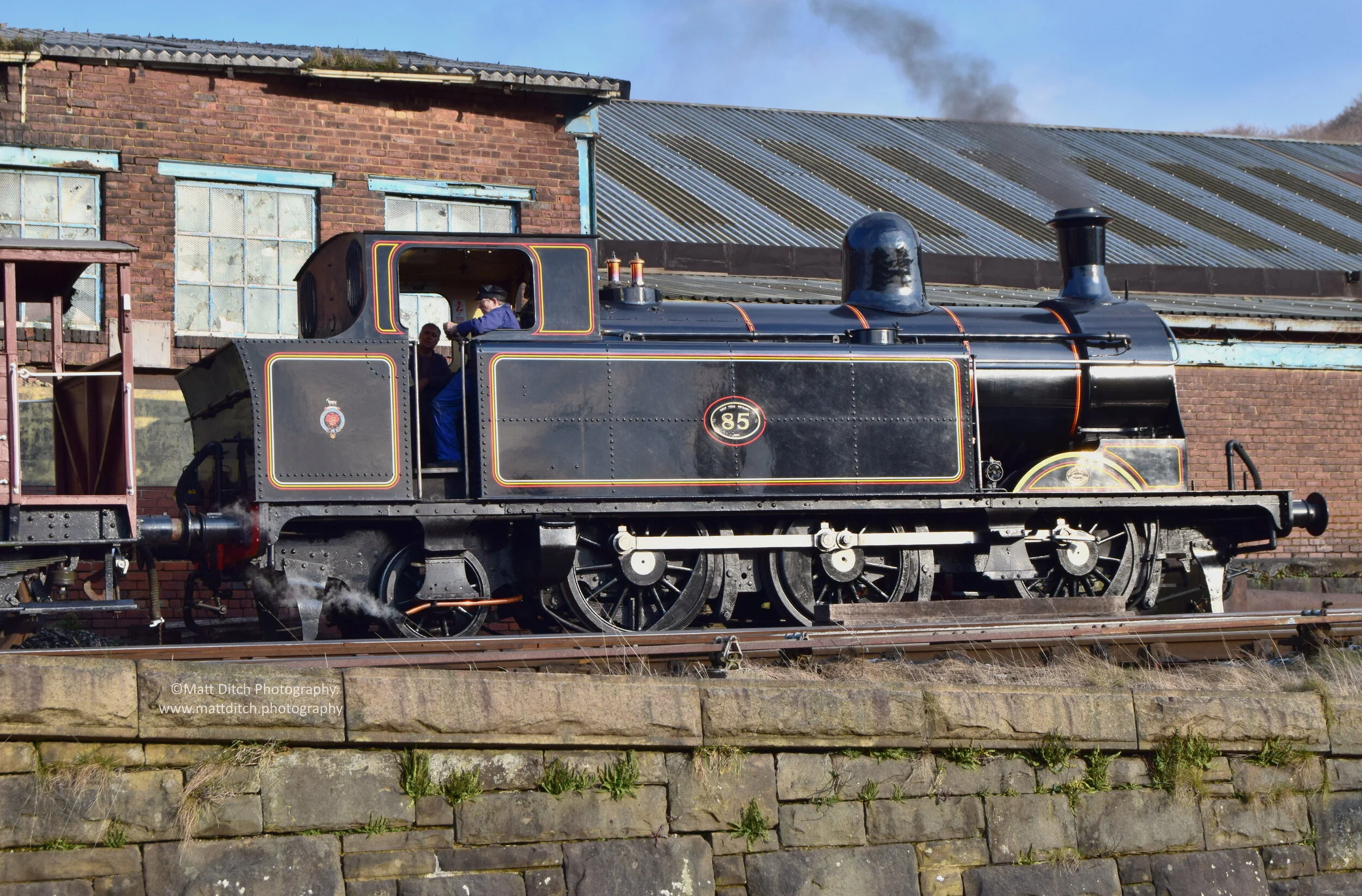 No.85 towards the end of the day.