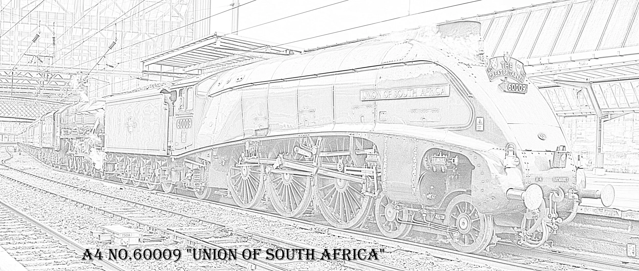 A4 pacific No.60009 "Union of South Africa" Colouring guide >> https://bit.ly/3c5IF2o