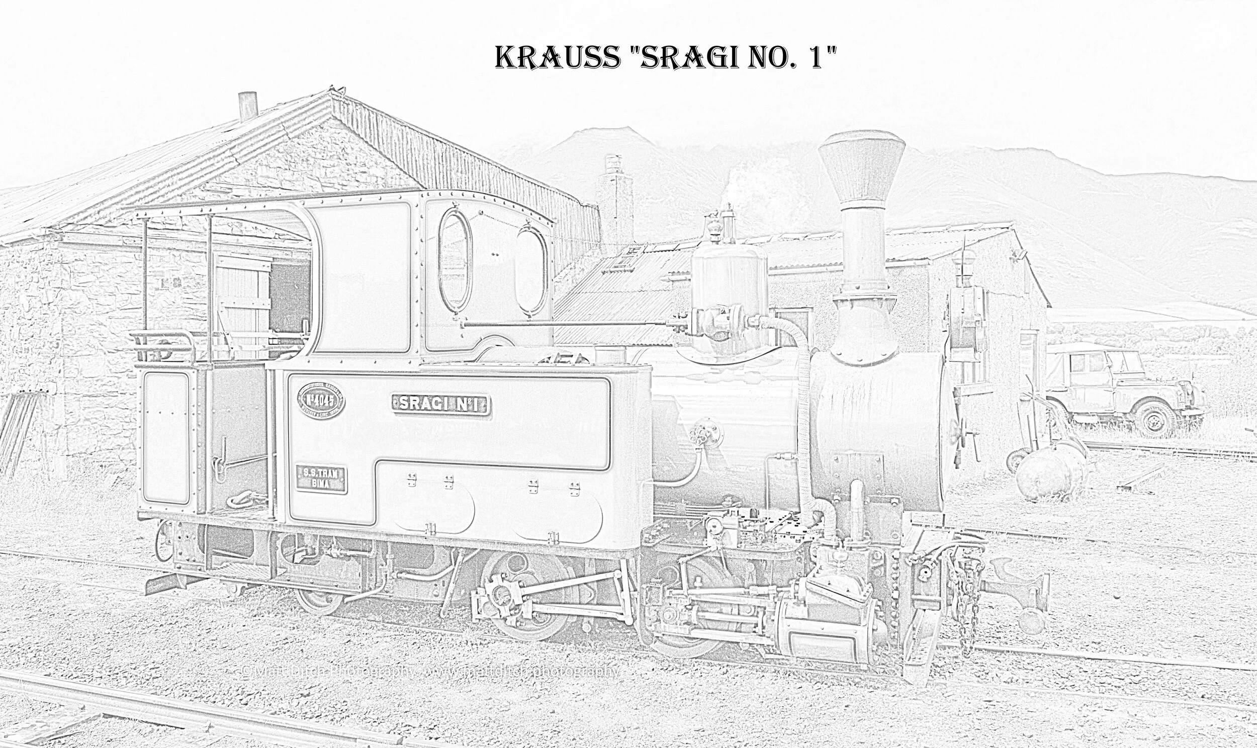 Krauss "Sragi No. 1" Link to colouring guide >> https://bit.ly/3aX1lA8