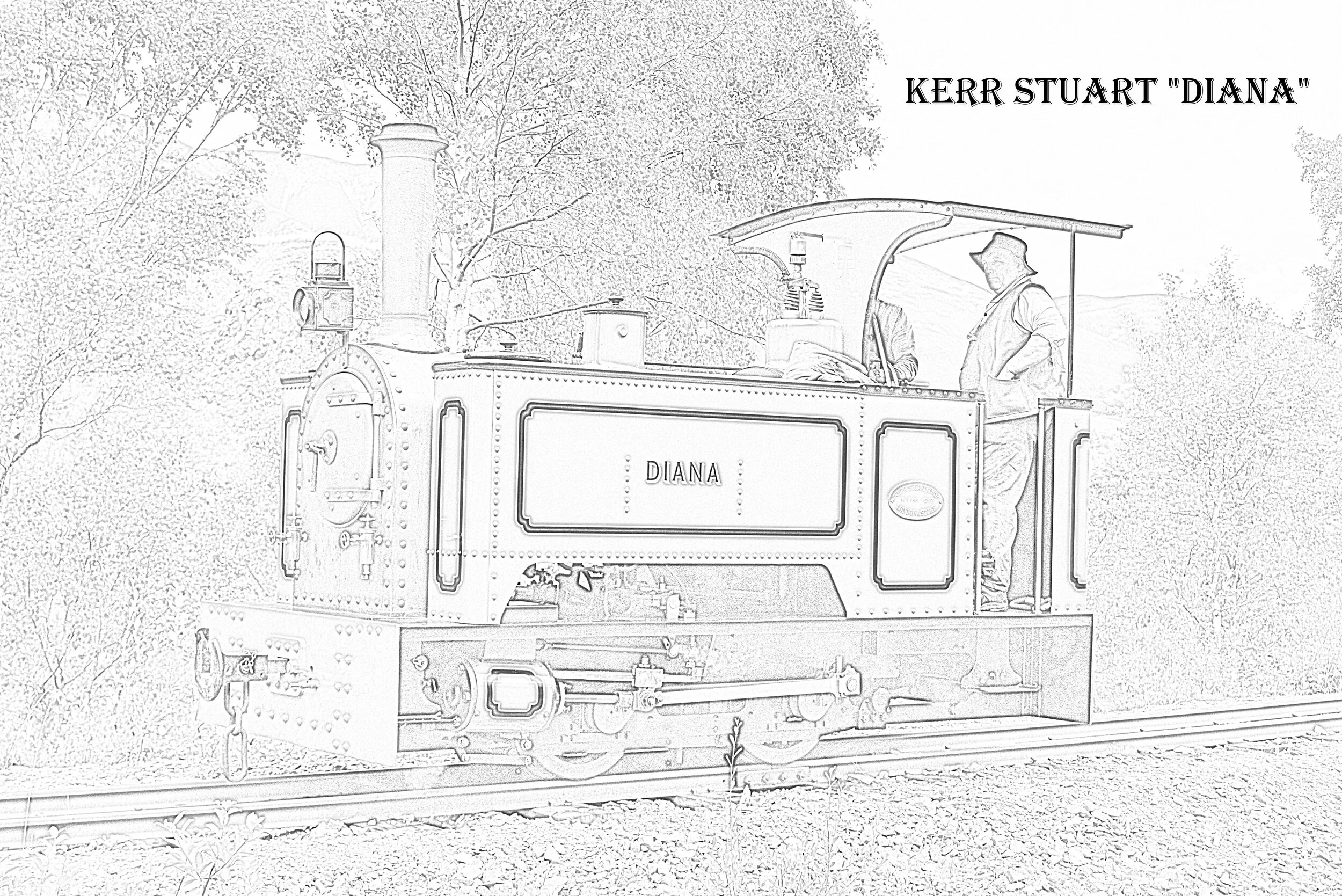 Kerr Stuart "Diana" link to colouring guide >> https://bit.ly/35uEafh