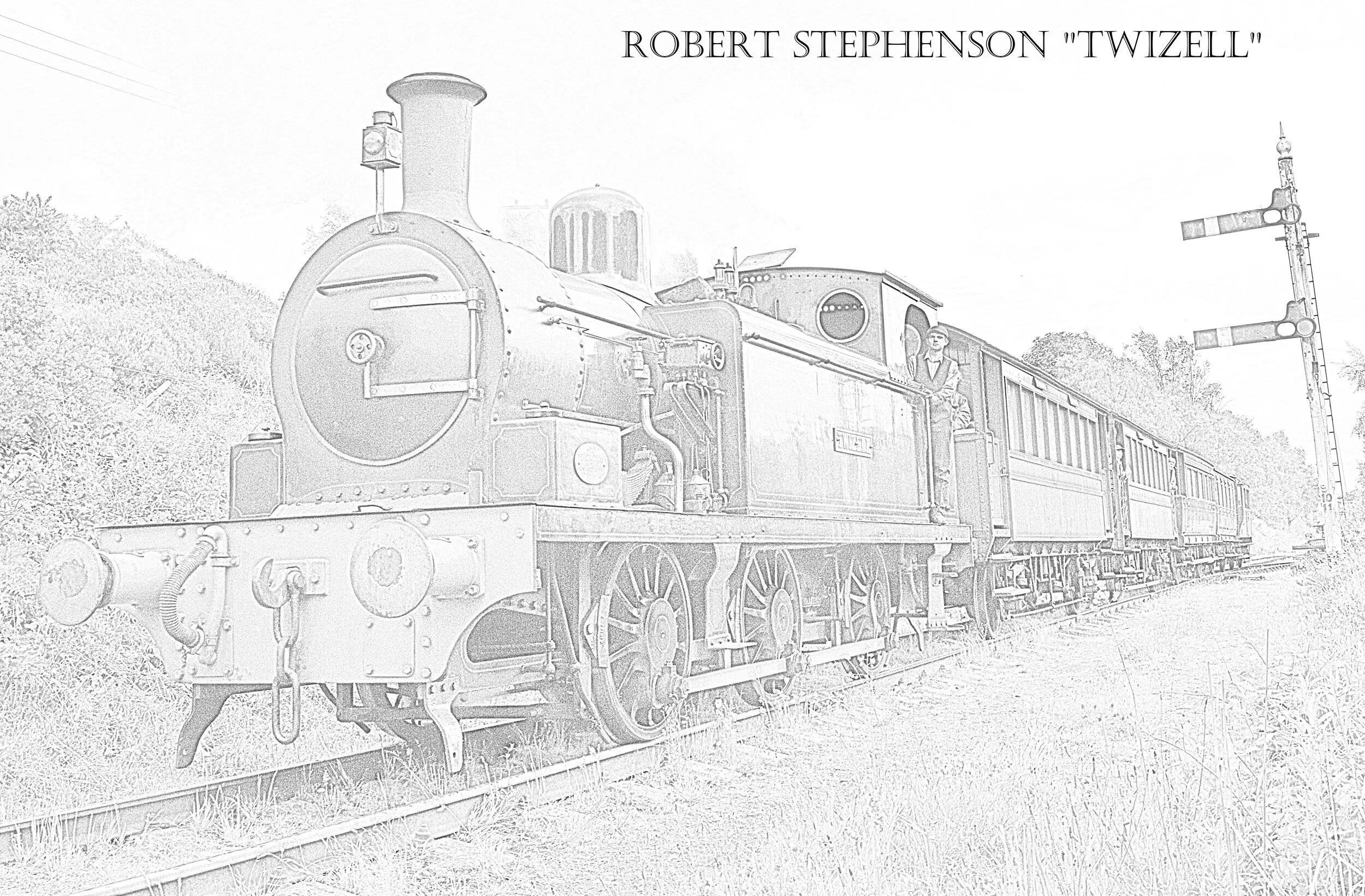 Robert Stephenson "Twizell" Link to colour guide >> https://bit.ly/3dmDfjP