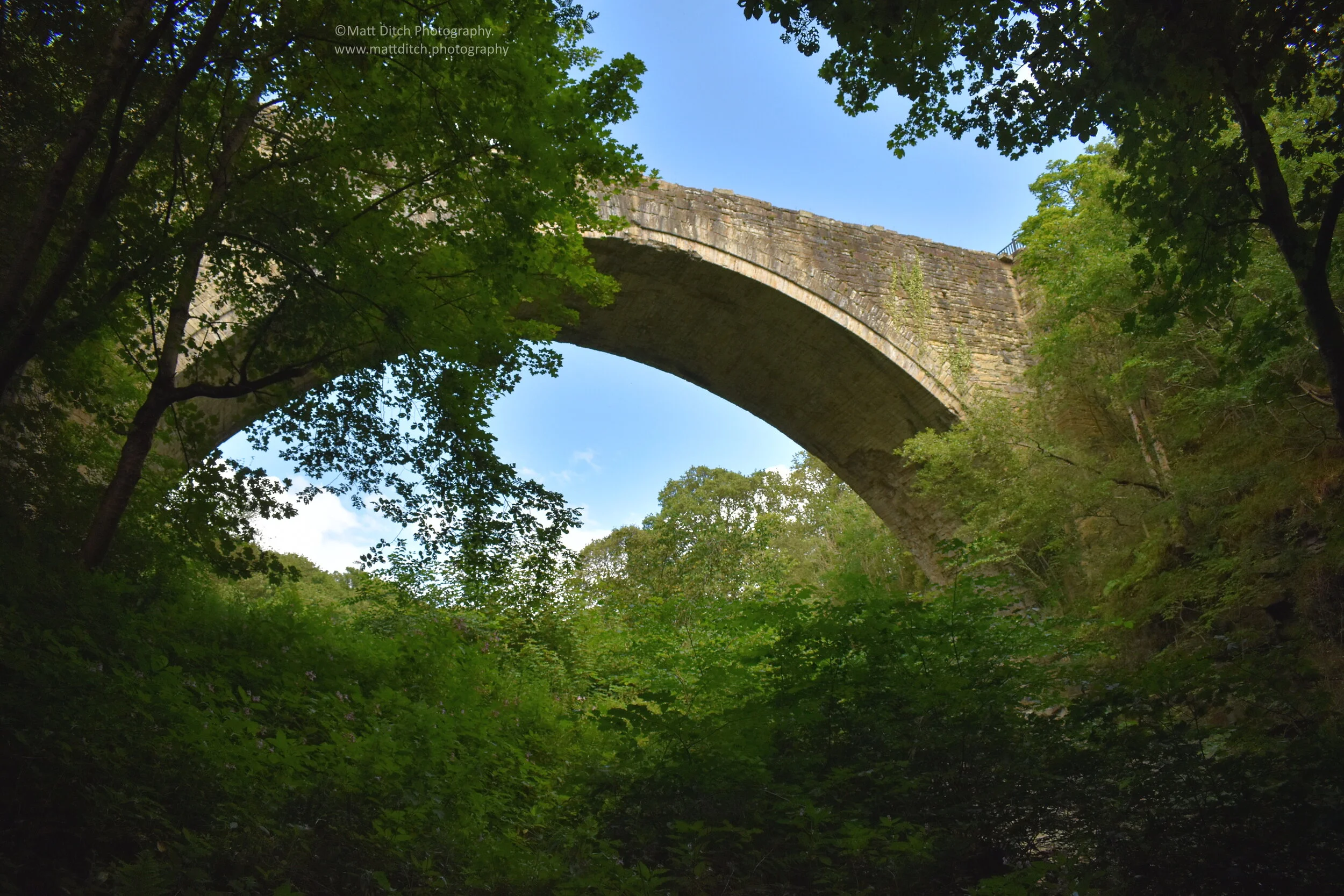 Causey Arch from below