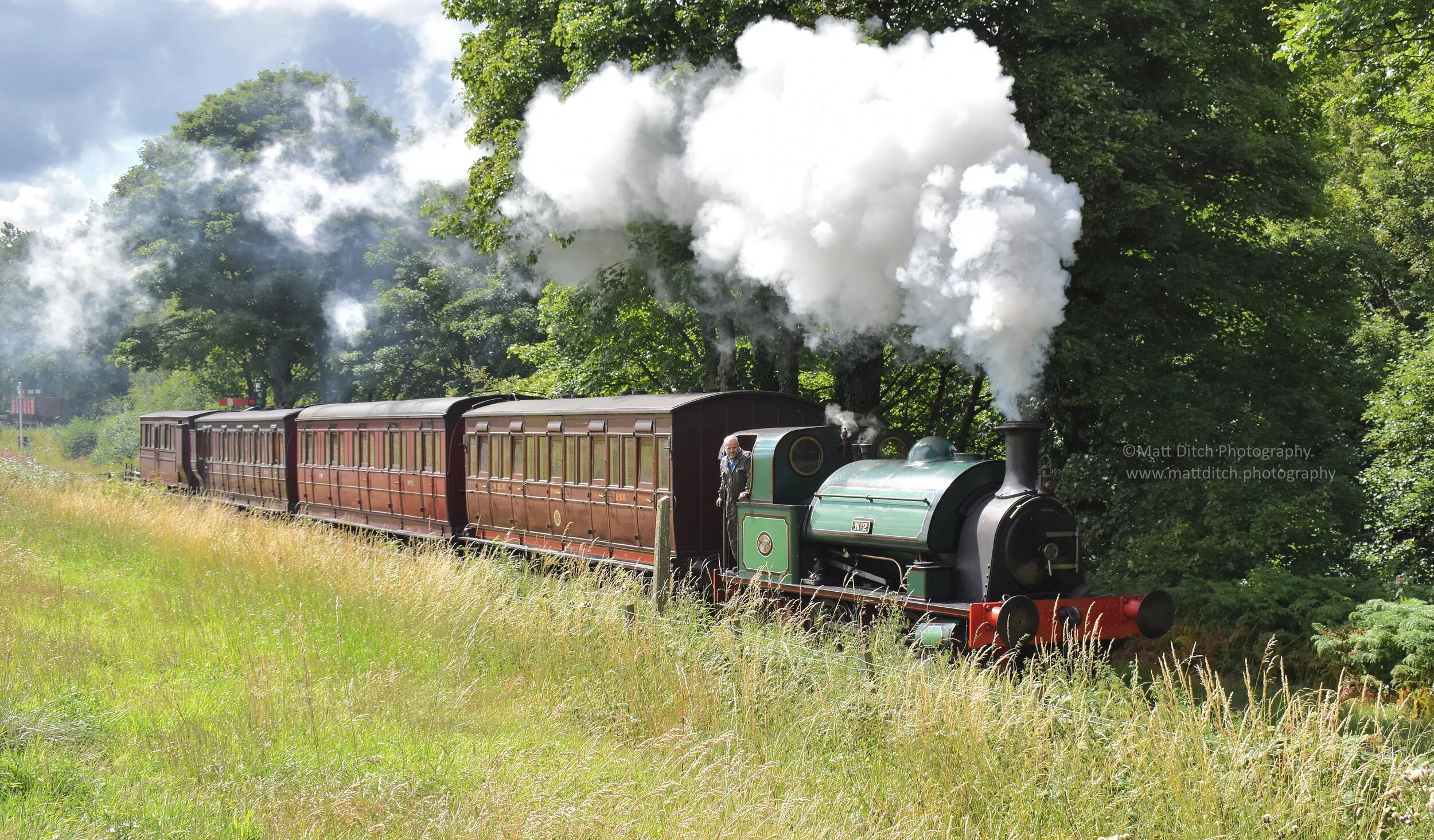 No.2 powering up East Tanfield bank
