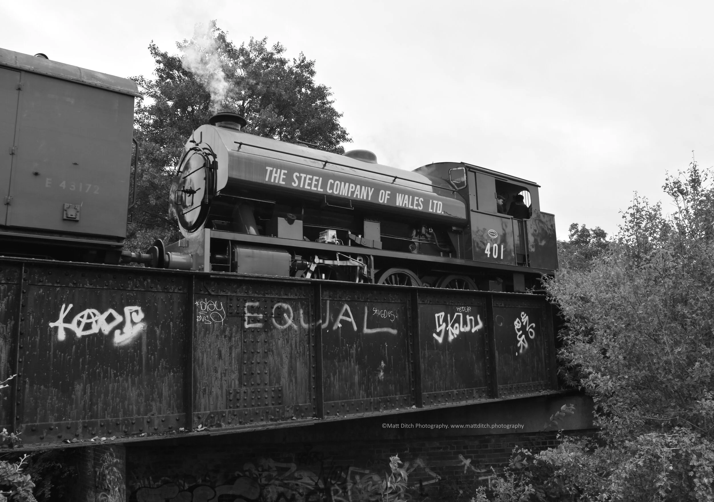 The 3pm train heads for Percy Main