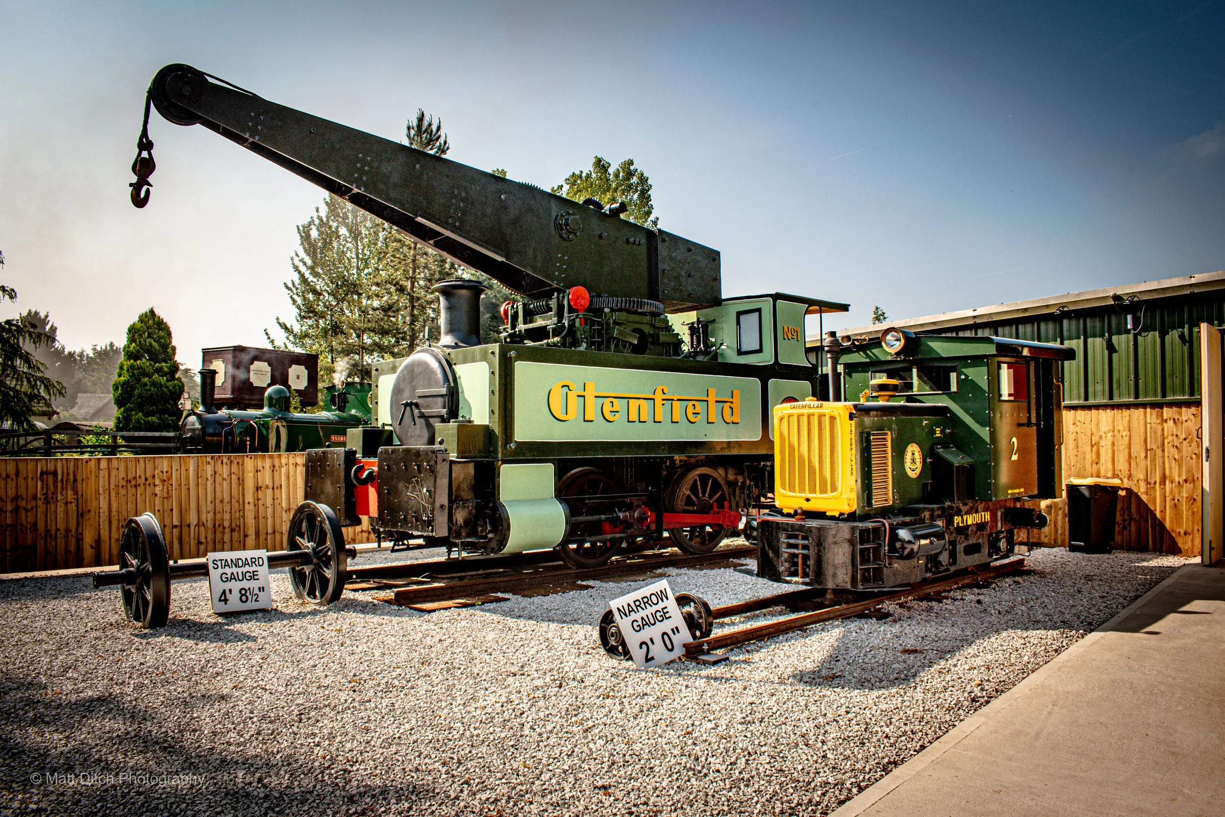 Andrew Barclay crane tank "Glenfield" and Plymouth Locomotive Works No.1891
