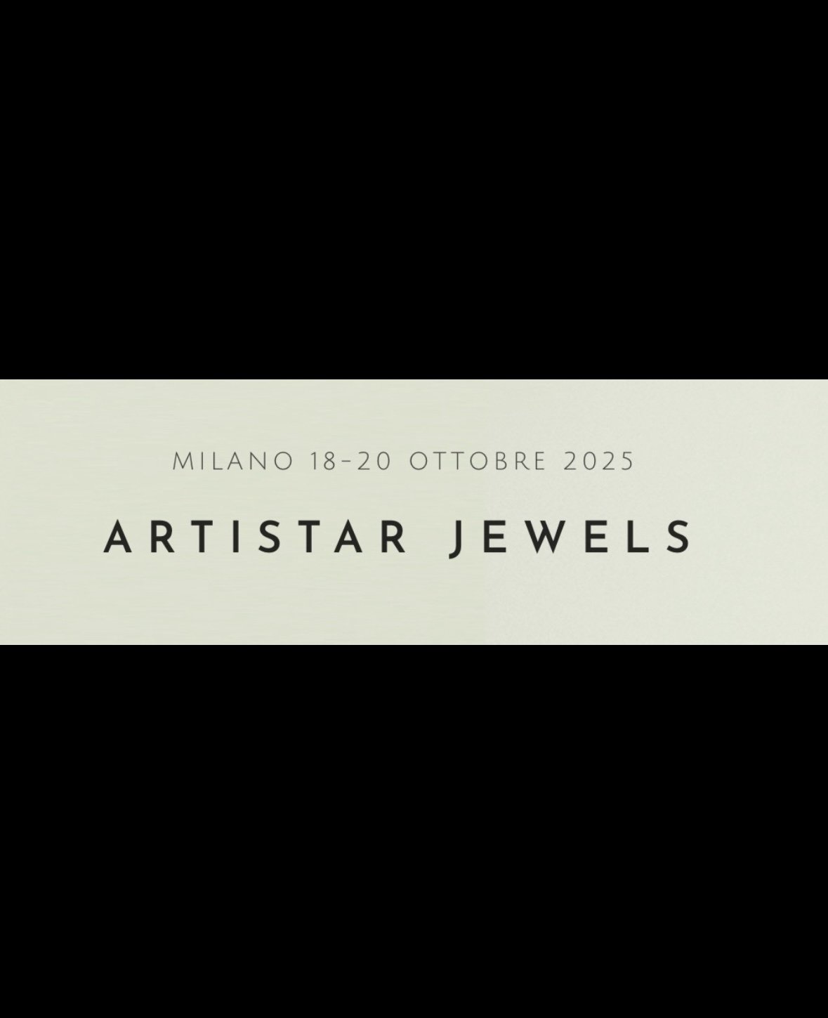 Artistar Jewels, Milano Jewelry Week