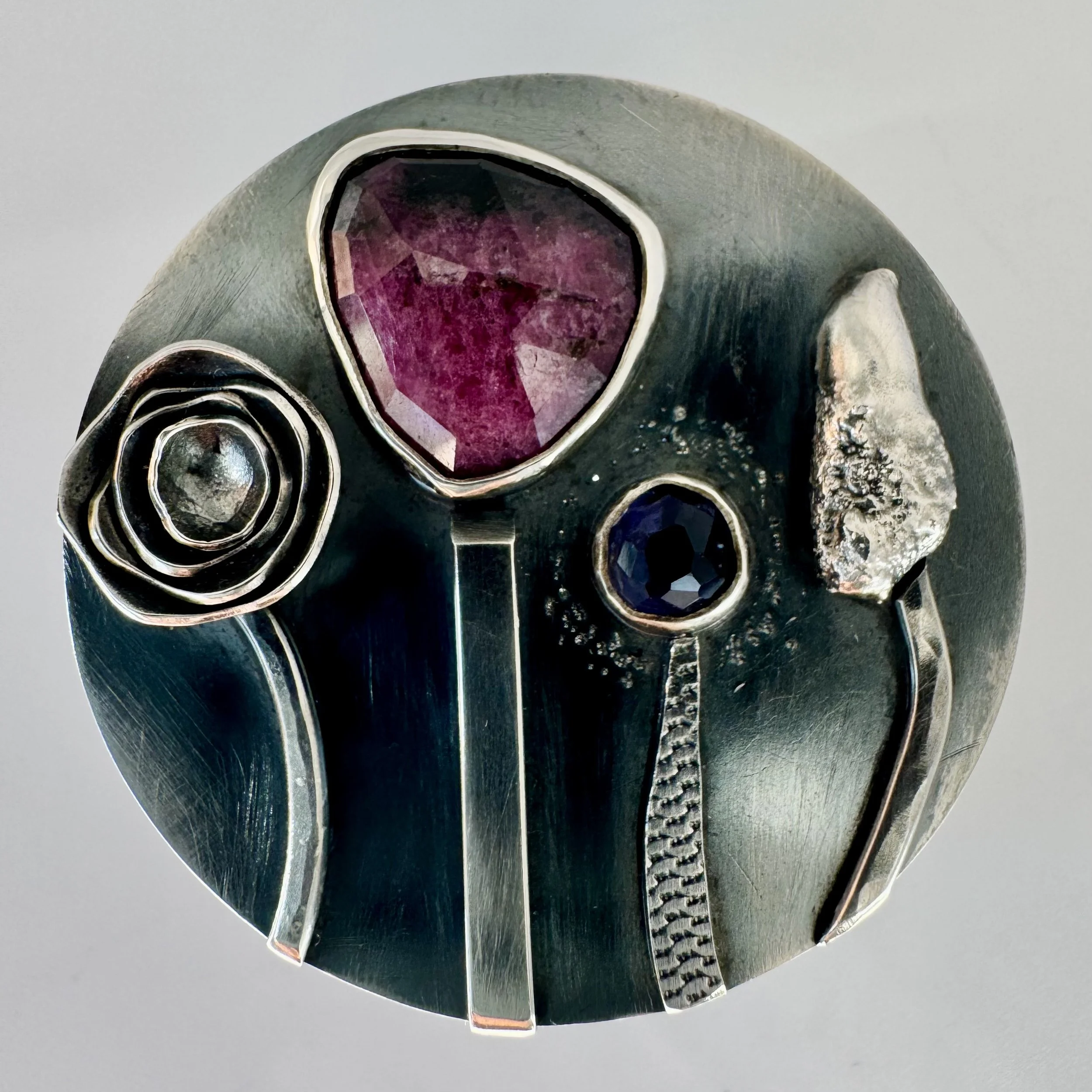 Persephone’s Garden Silver Trinket Box