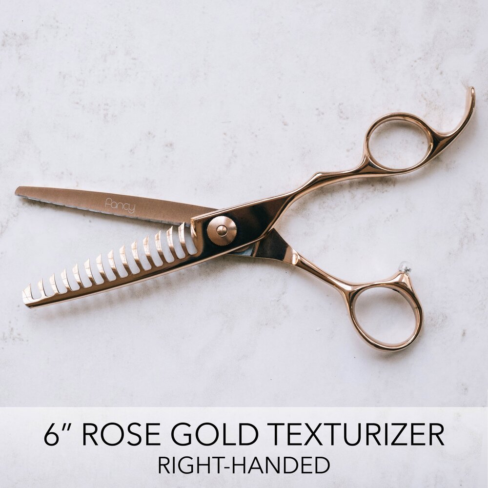 6 Rose Gold Swivel (Right-Handed) — Fancy Hairdressers