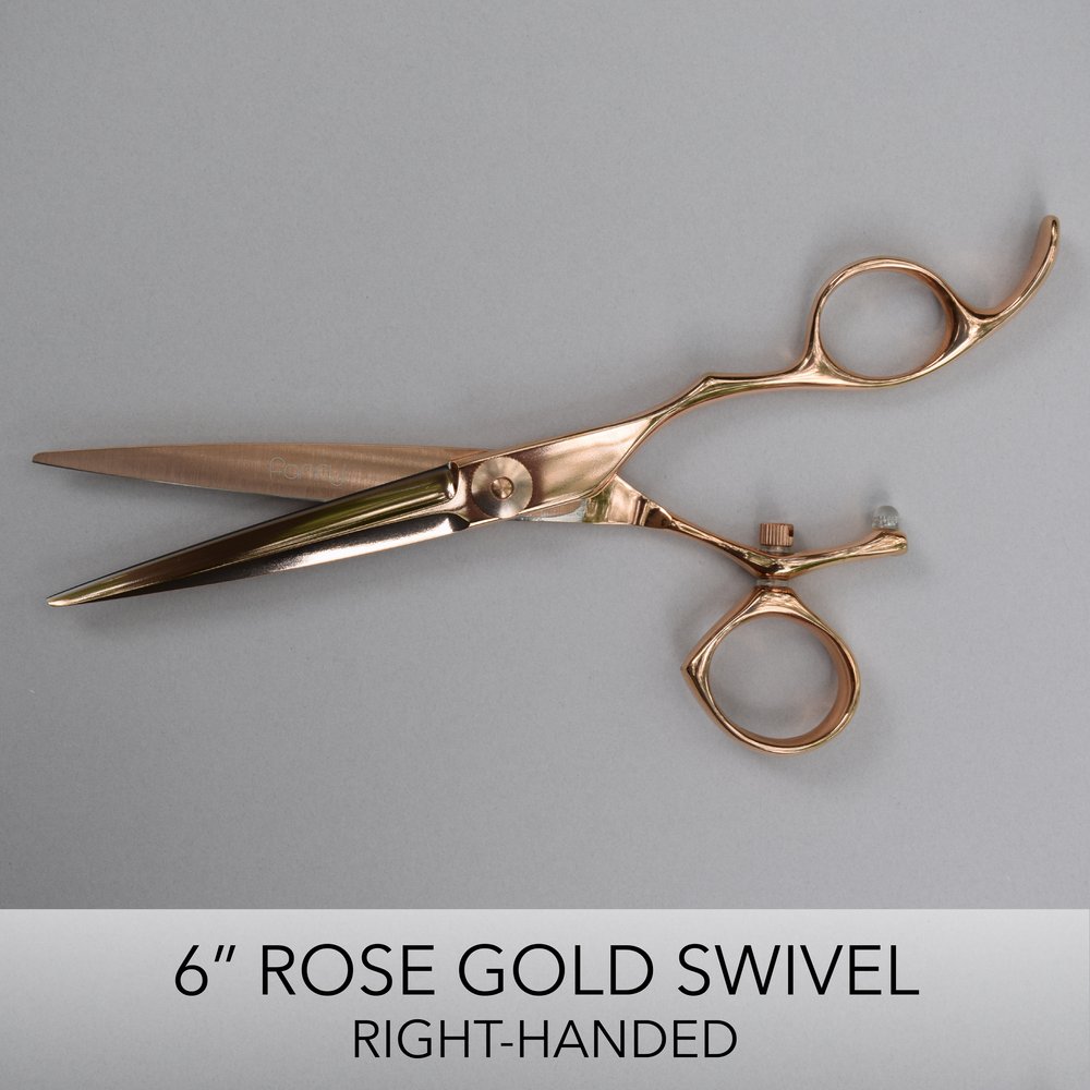 My hair stylist's super fancy scissors have a rotating 3 axis