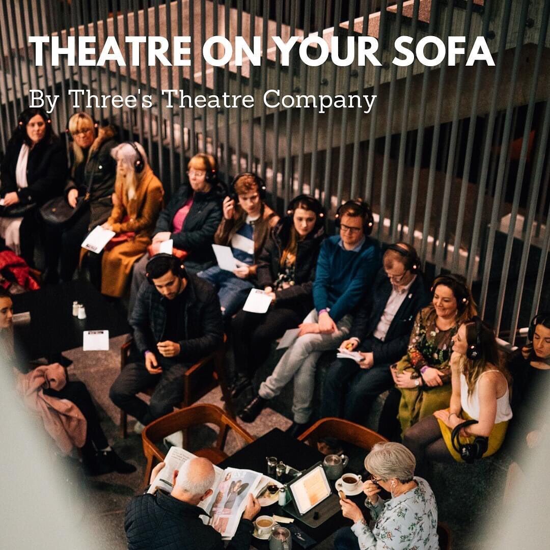 Go to the theatre on your lunch break today, wether you&rsquo;re at home or in the office. Close your eyes and join us for Theatre On Your Sofa 🛋🎧.
.
Available on our website for you to listen to as and when you please. Let us take you back in time