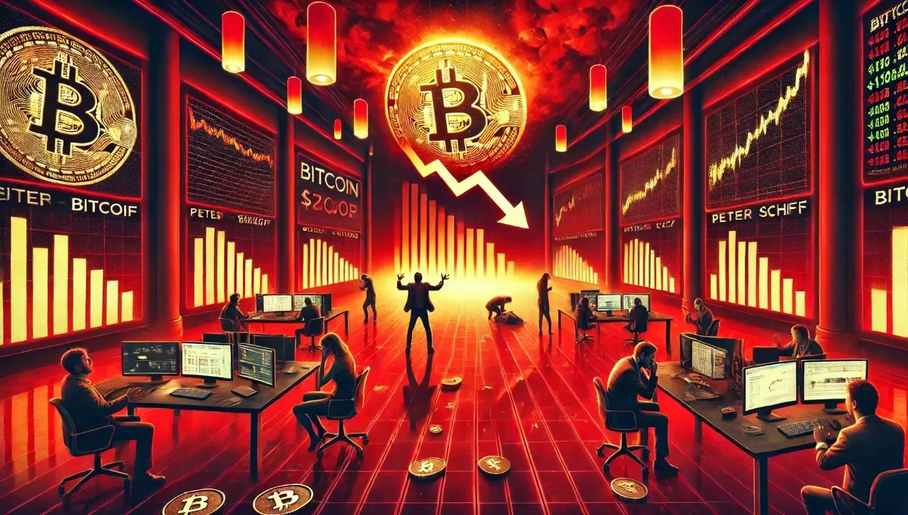 Bitcoin Price Slips Below $108,000: Peter Schiff Anticipates ‘Brutal’ Bear Market, CZ Responds