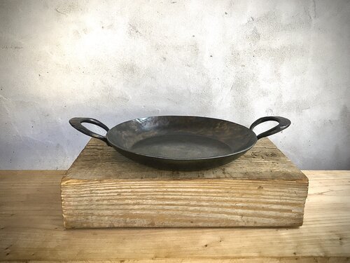 Carbon Steel Pan • Hand Forged Cookware • Newquist Forge