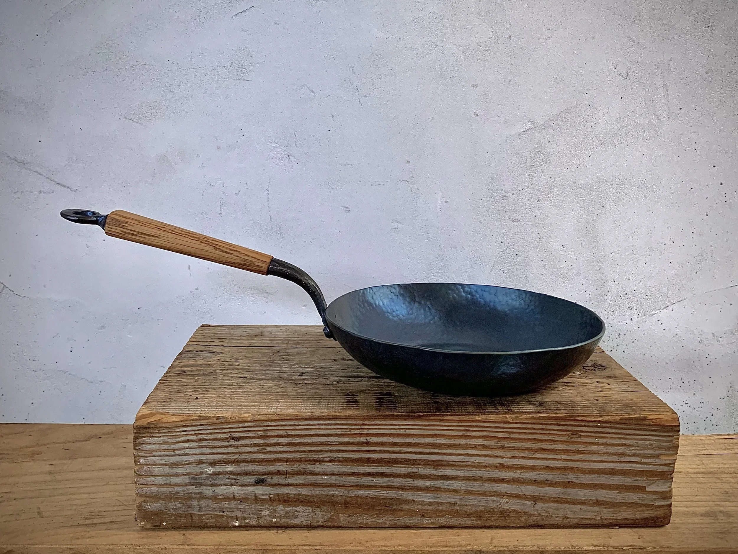 9" Frying Saucer wood handle