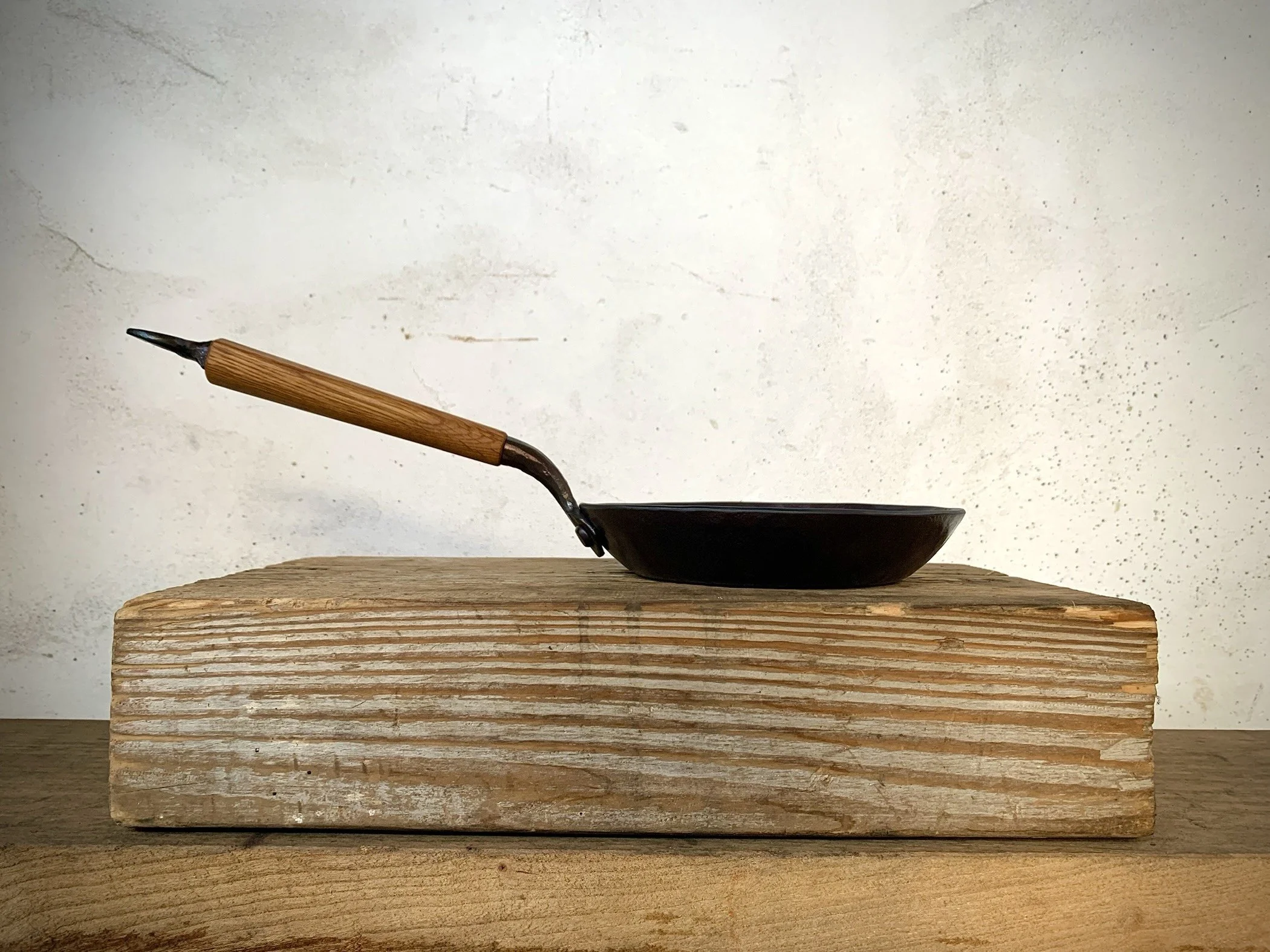 7" Skillet with Wood Handle