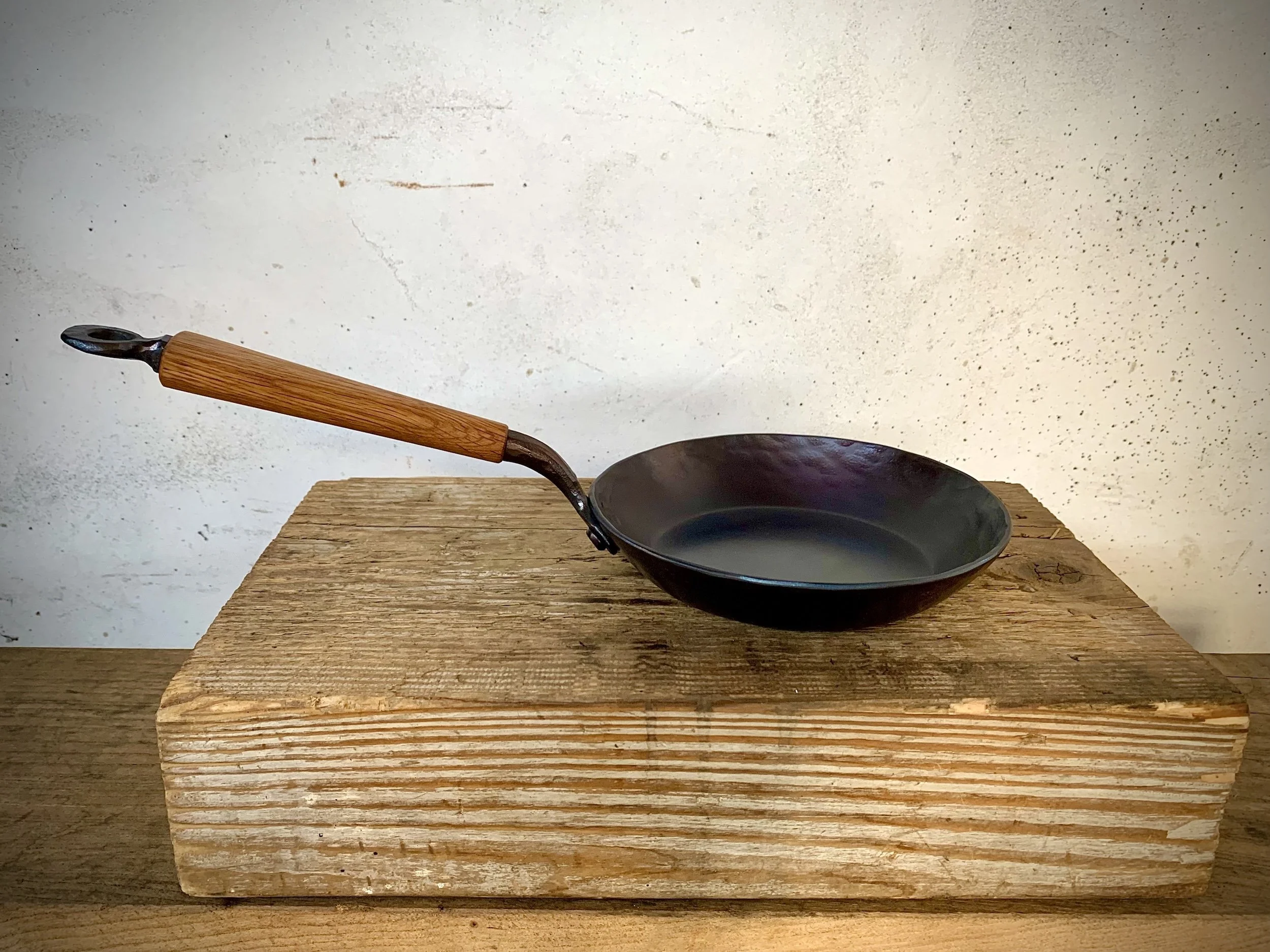 7" Skillet with Wood Handle