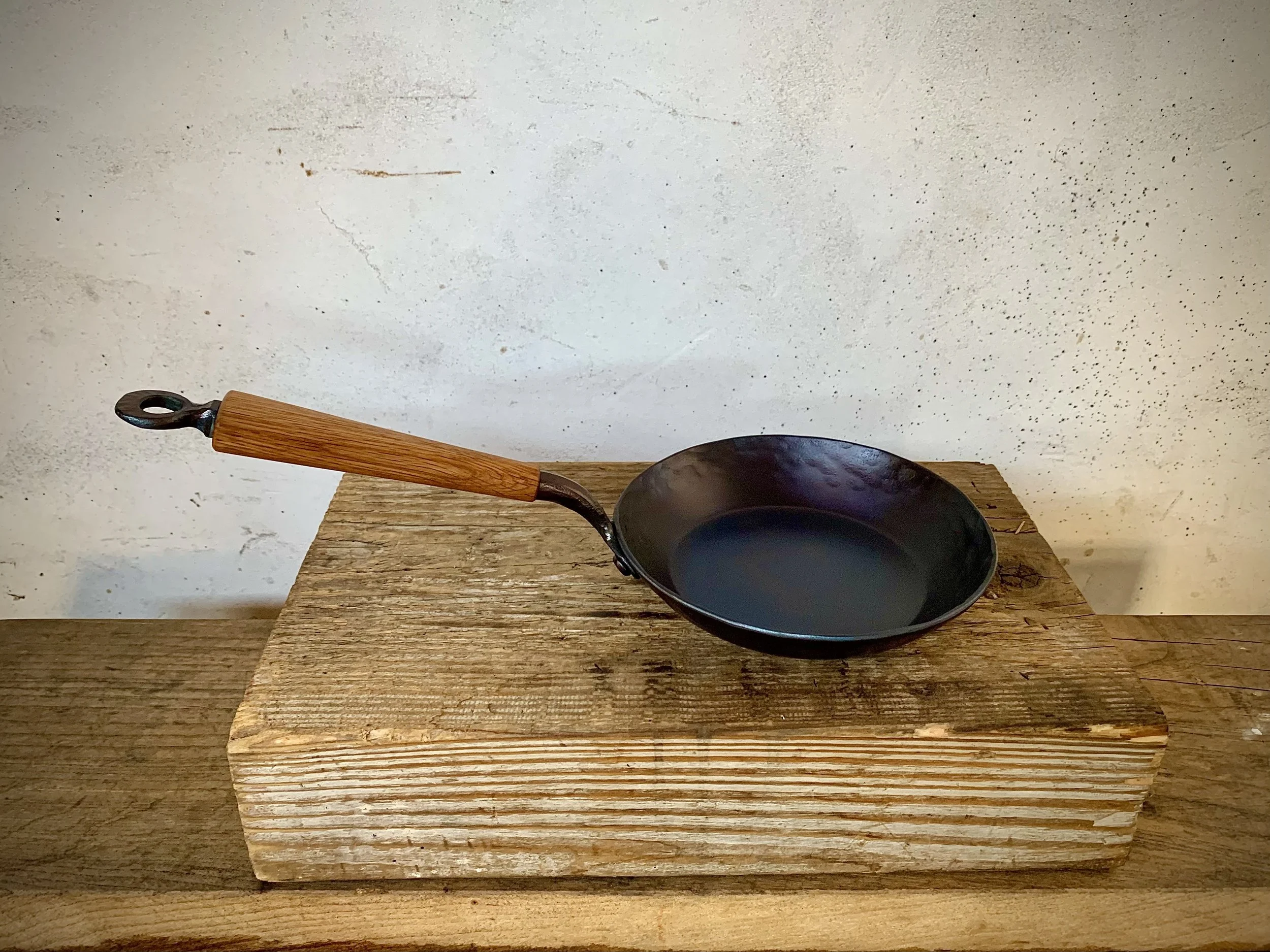7" Skillet with Wood Handle