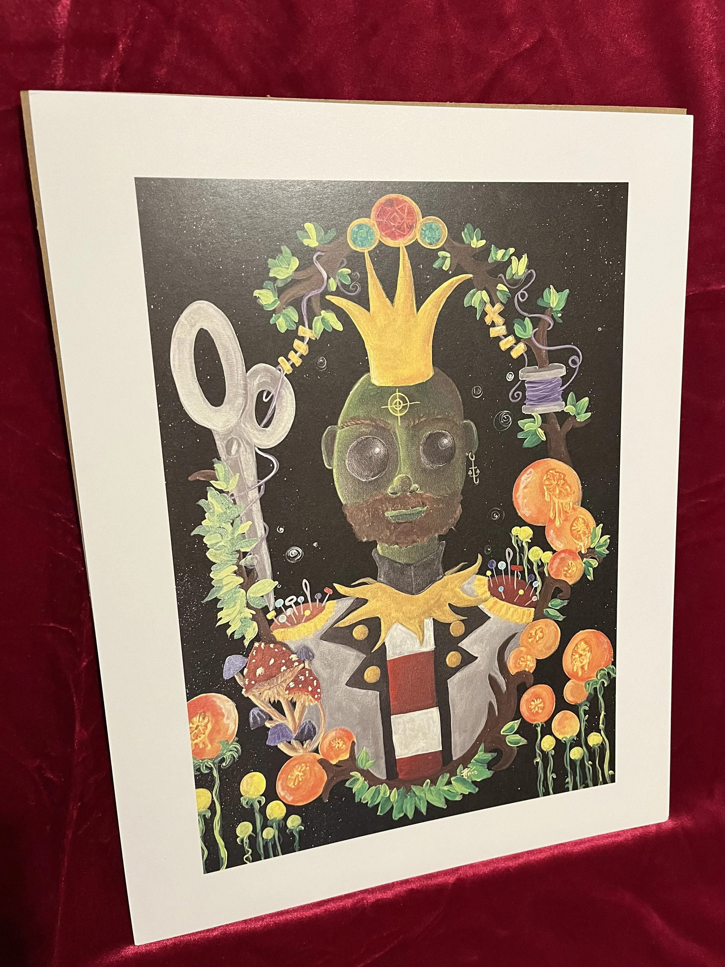 The Portrait of Captian Trenton PK-11x14