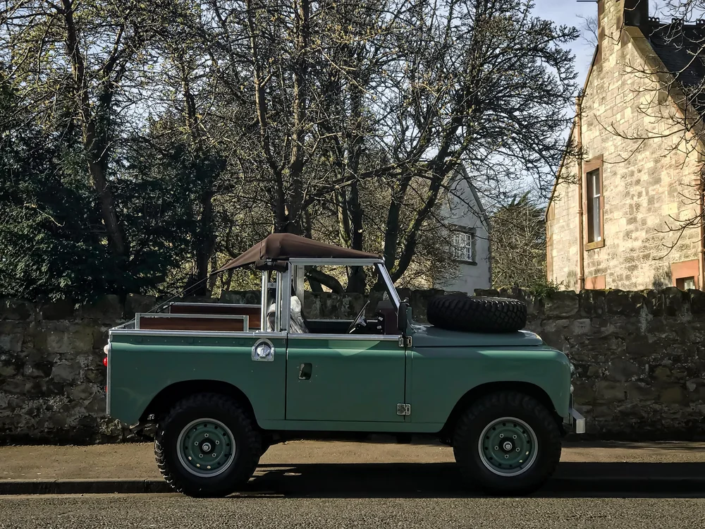 David Beckham Land Rover
