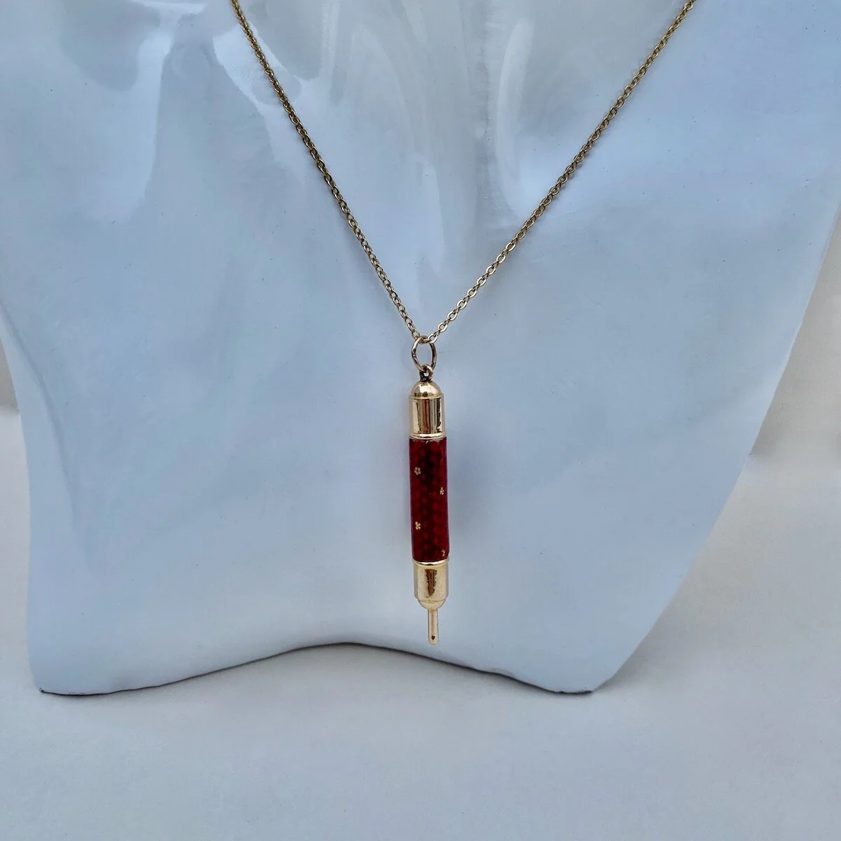Victorian 9ct. gold propelling pencil 