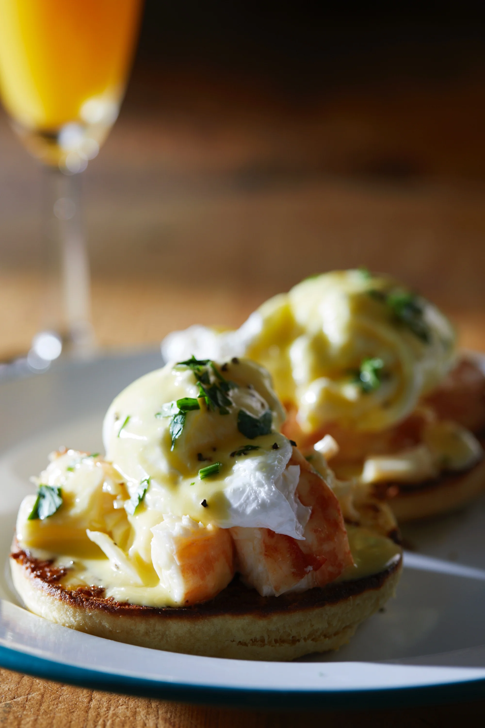 Poached Lobster Benedict