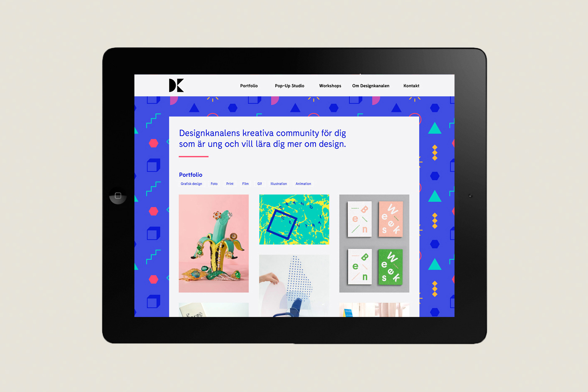 Visual Identity for DESIGNKANALEN.