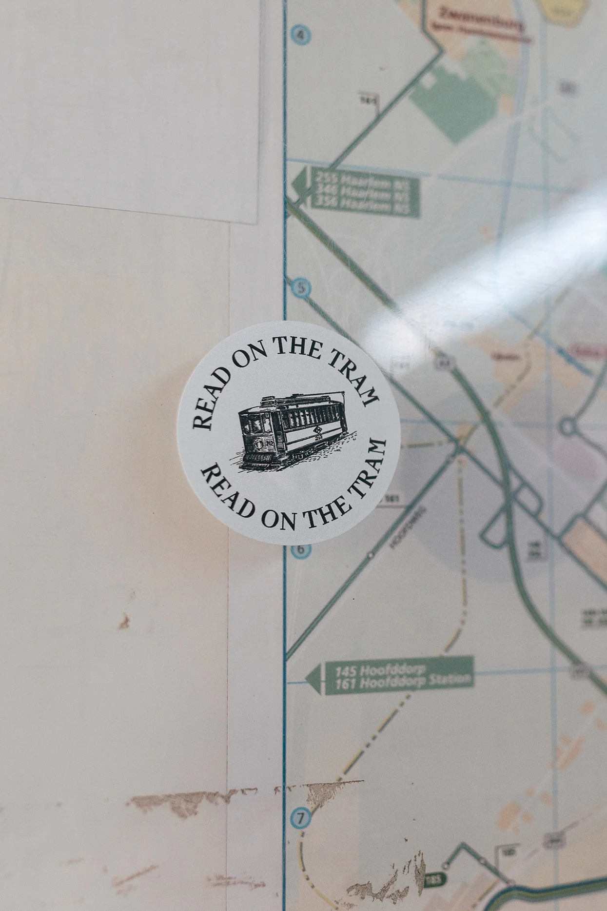 READ ON THE TRAM