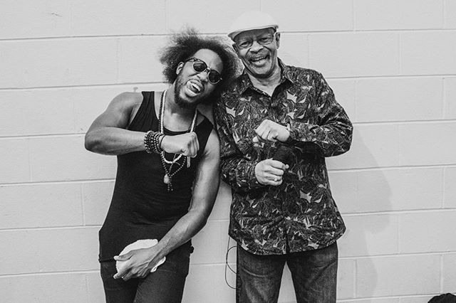 Such a privilege for this OG to meet the Chief Funk Apostle - @coryhenry! #HarlemCulturalFestival #BlackWoodstock #LongLiveTheFunk